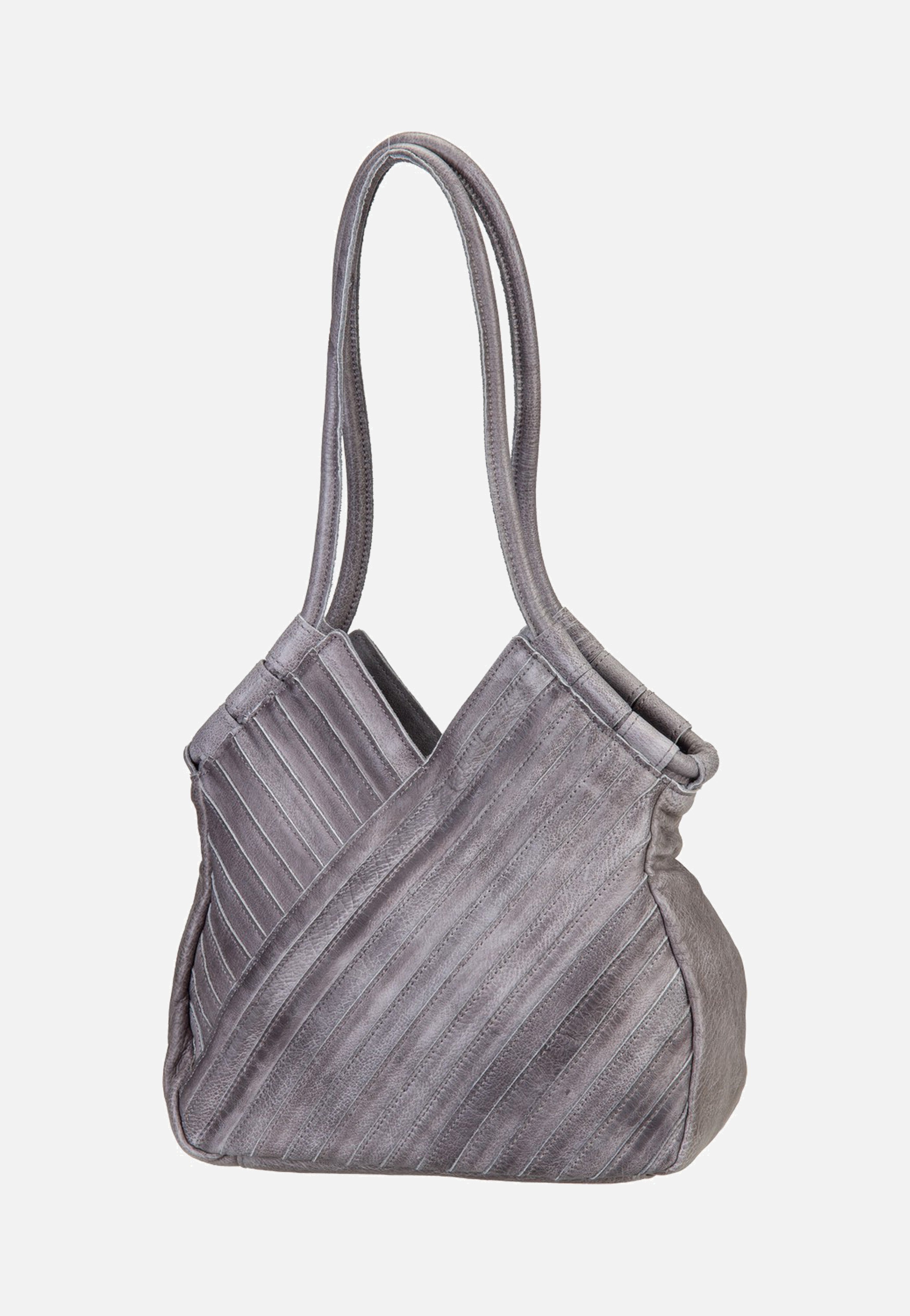 Fredsbruder Criss-Cross Hobo Grey Hobo Bag