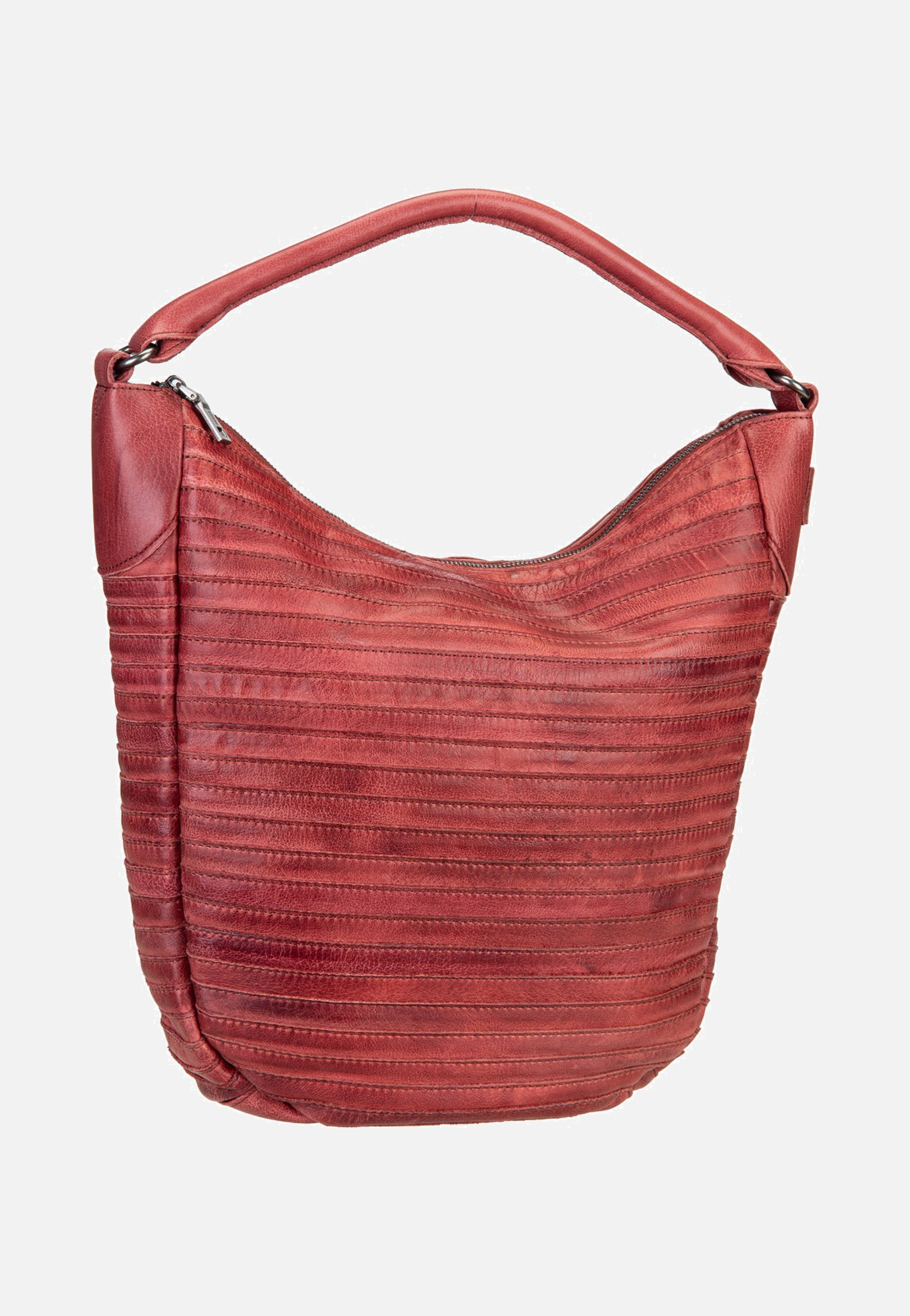 Fredsbruder Gürteltier S 971r Deep Sandalwood Hobo Bag