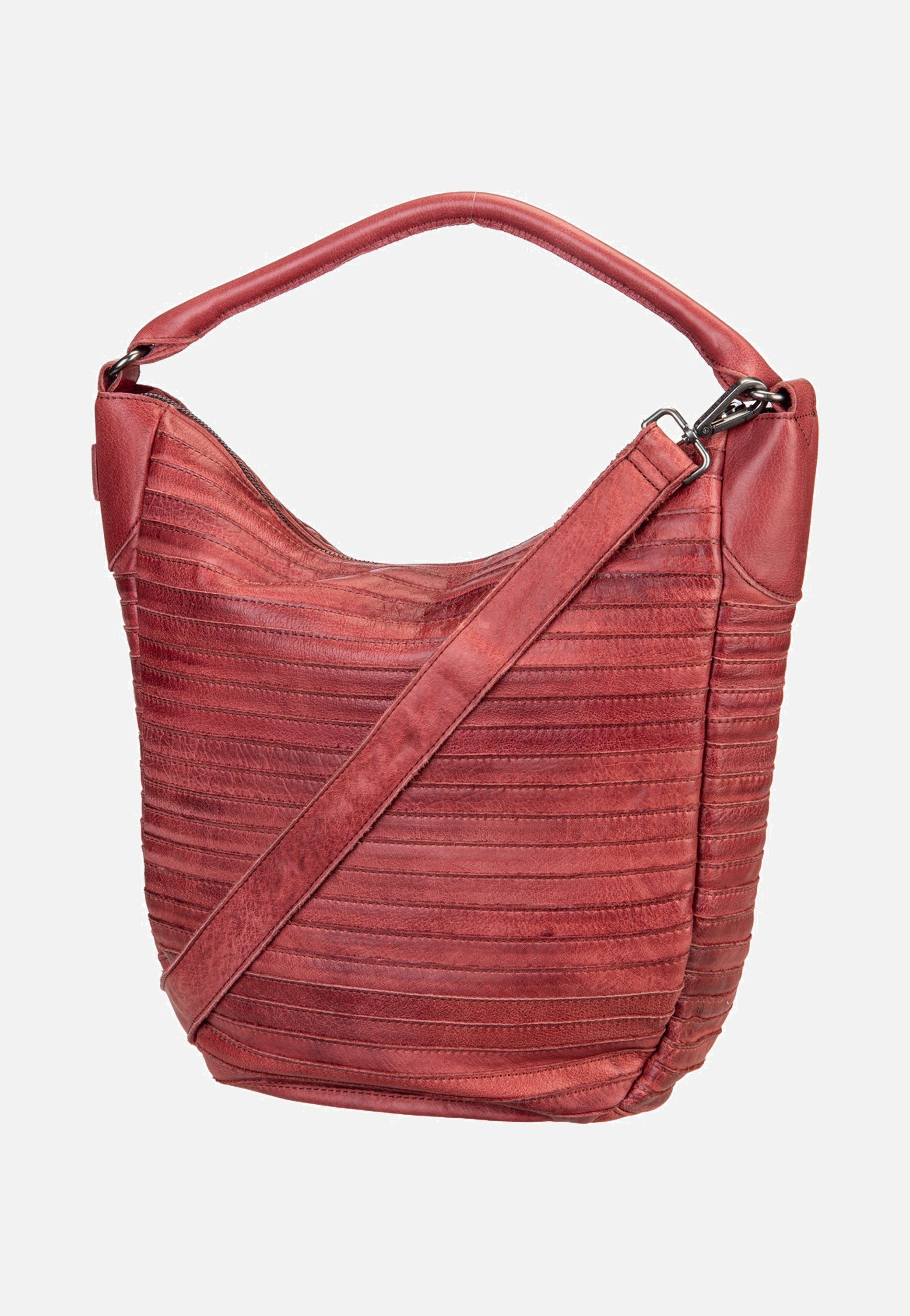 Fredsbruder Gürteltier S 971r Deep Sandalwood Hobo Bag