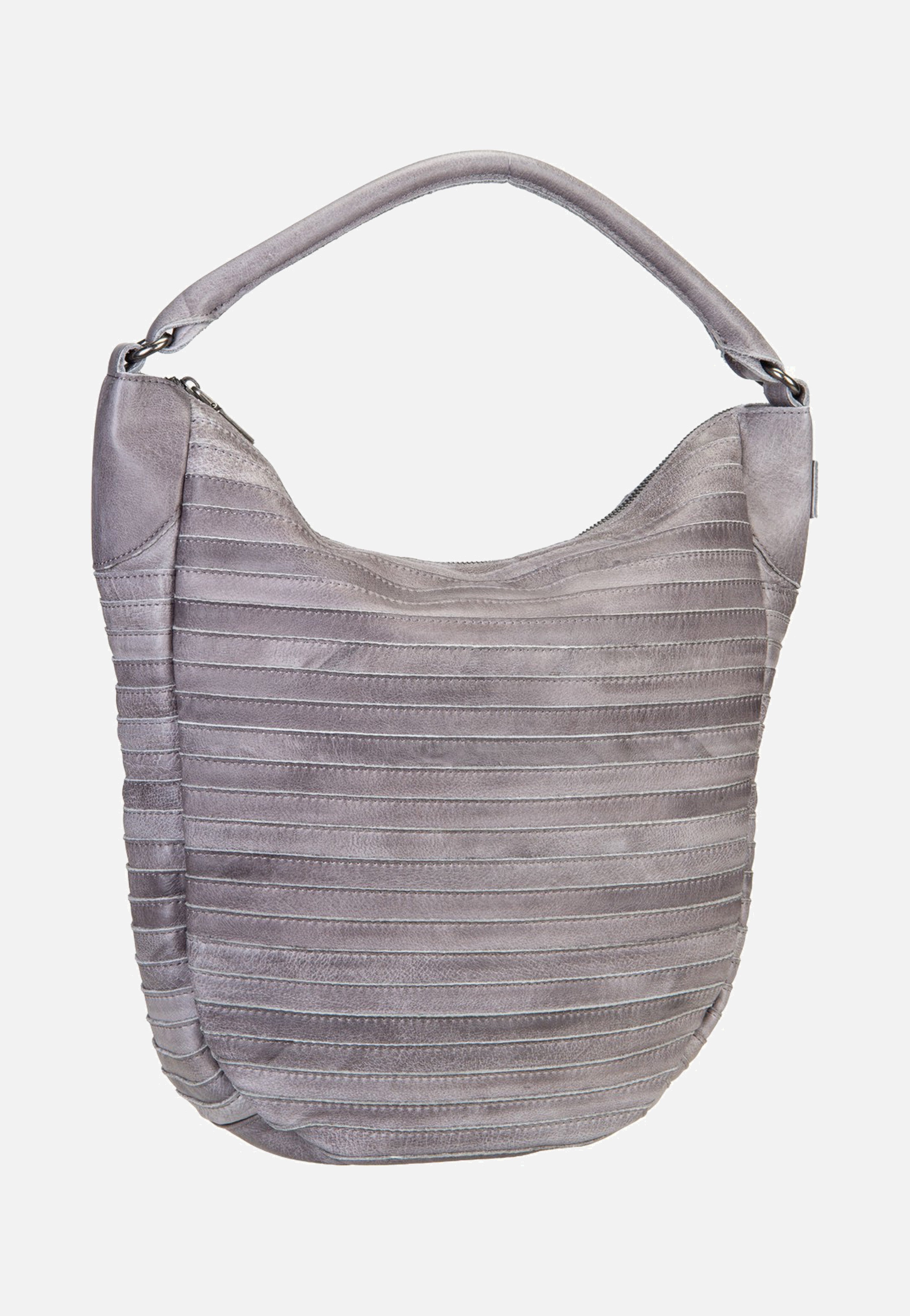 Fredsbruder Gürteltier S 971r Grey Hobo Bag