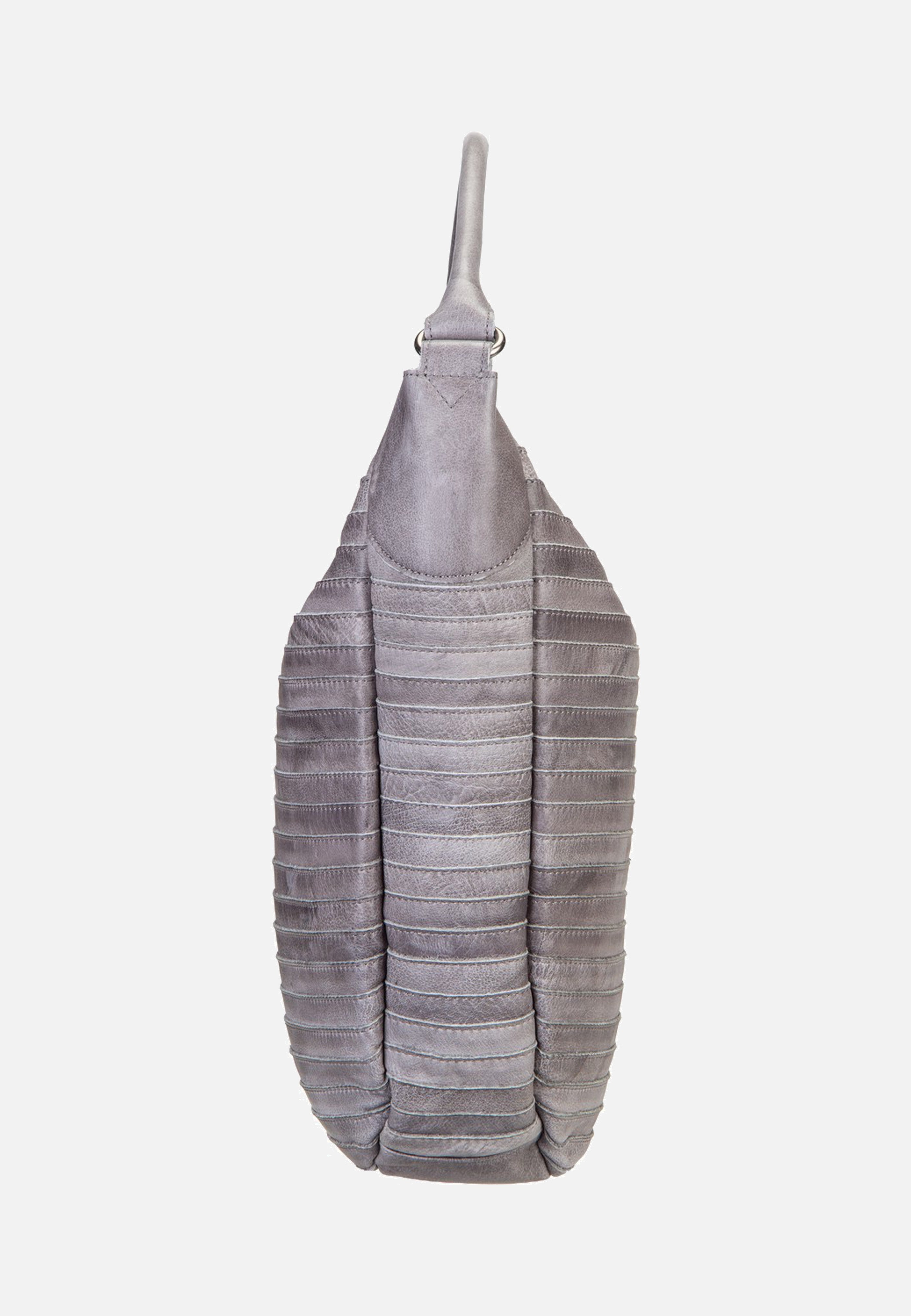 Fredsbruder Gürteltier S 971r Grey Hobo Bag