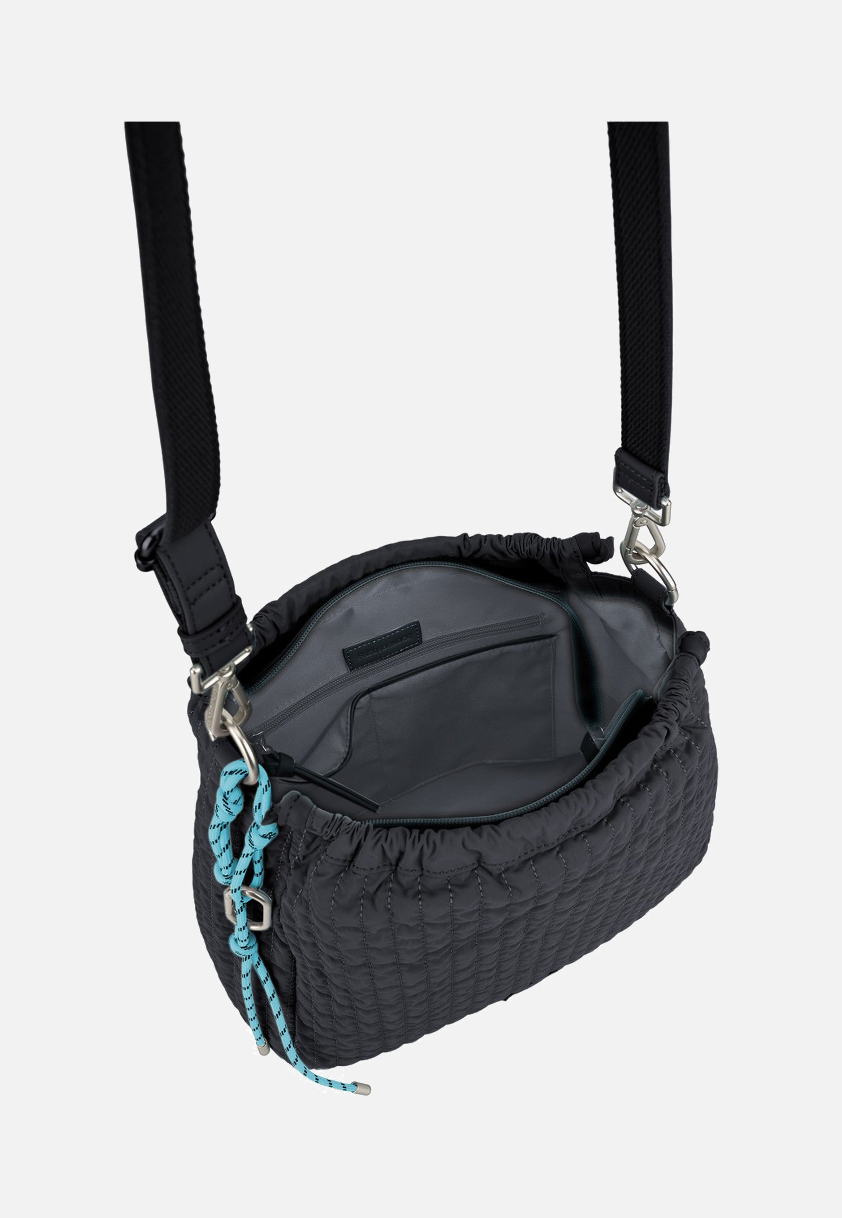 Fredsbruder Just Flow Hobo Black Hobo Bag