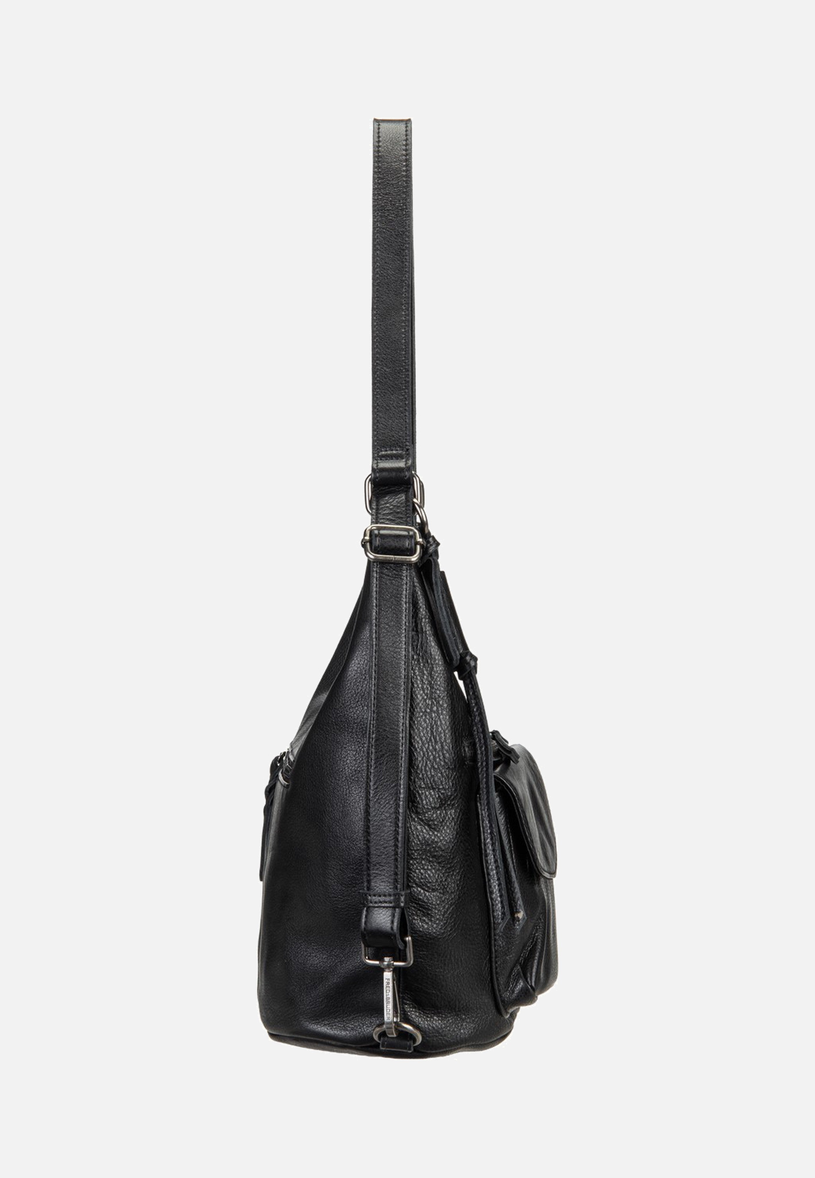 Fredsbruder My Forever Friend Multi 3882 Black Hobo Bag