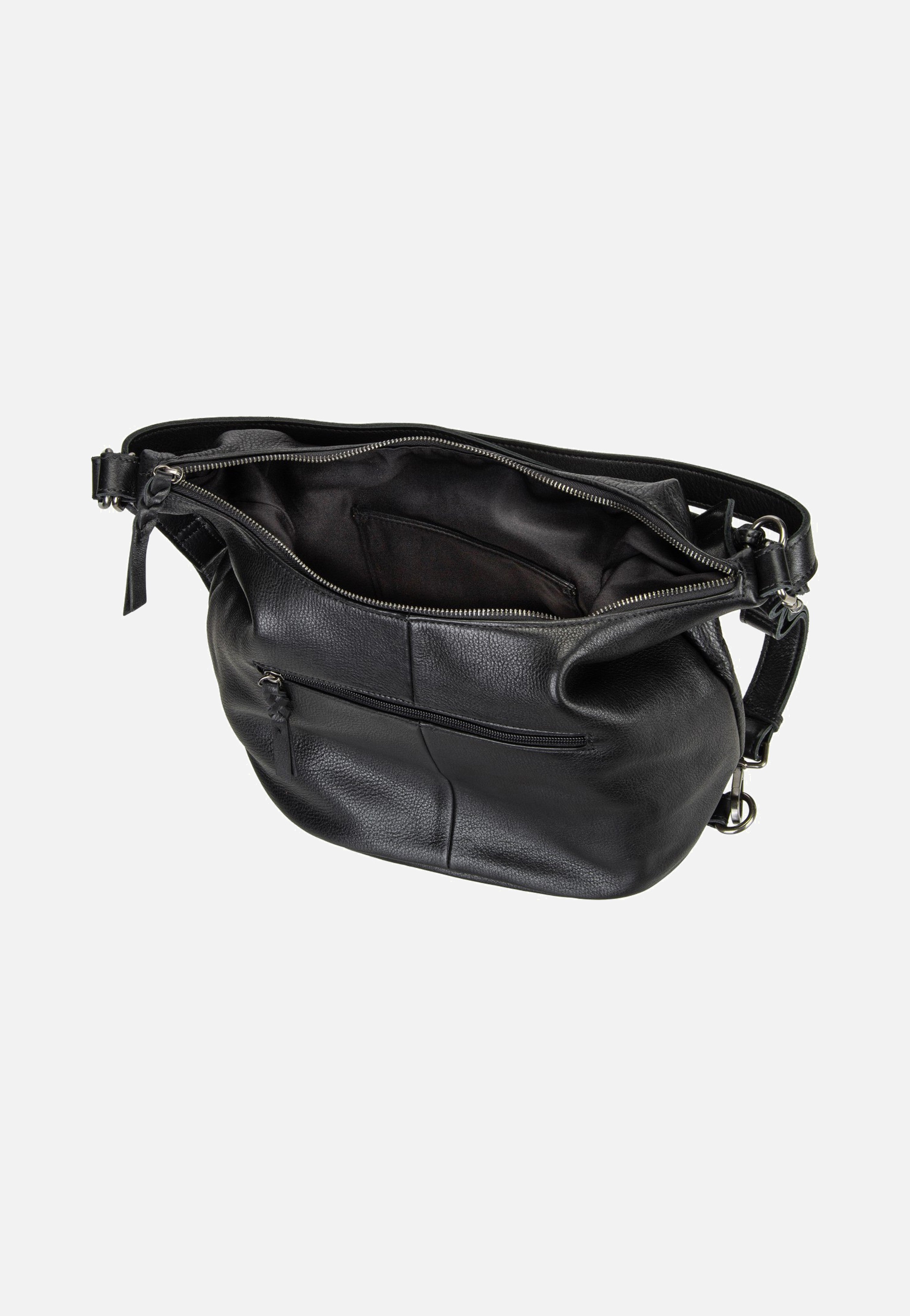 Fredsbruder My Forever Friend Multi 3882 Black Hobo Bag