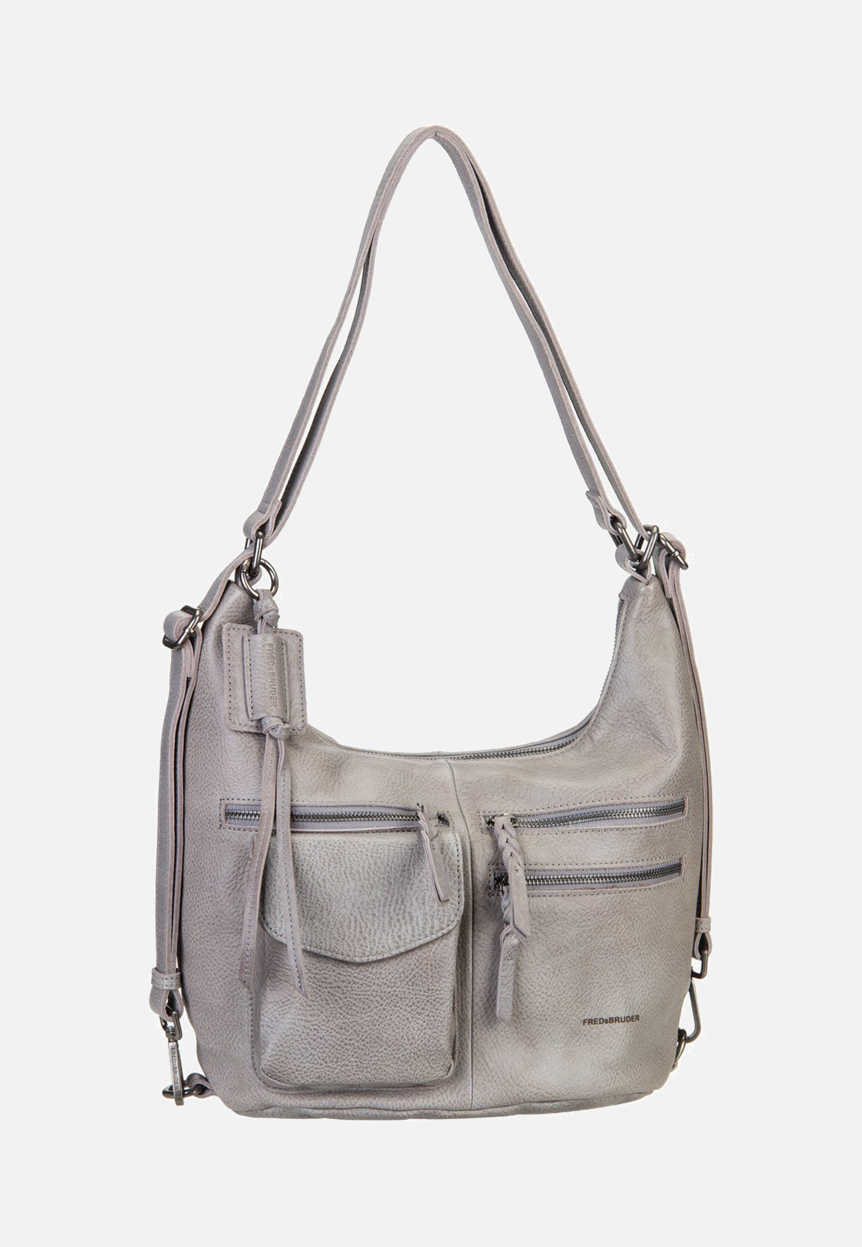 Fredsbruder My Forever Friend Multi 3882 Grey Hobo Bag