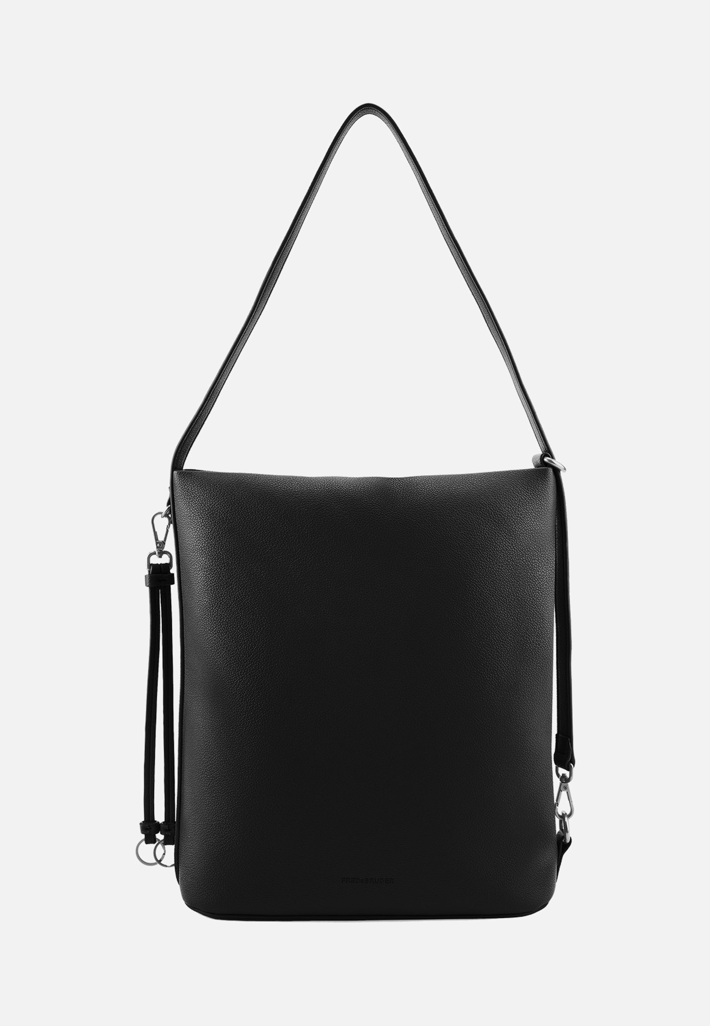 Fredsbruder My Bestie Upright Hobo Black Hobo Bag
