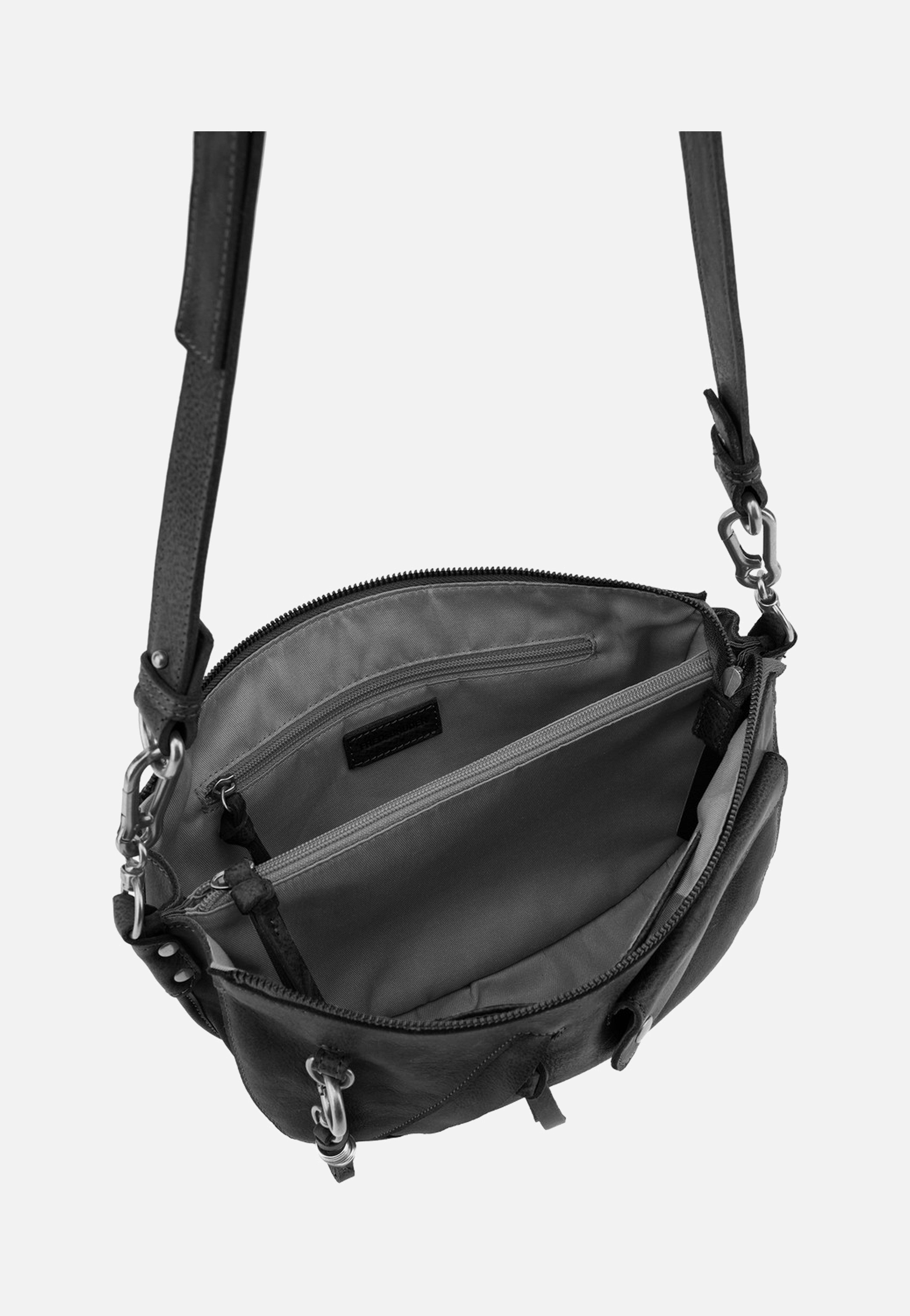 Fredsbruder My Forever Friend Curve Black Crossbody Bag