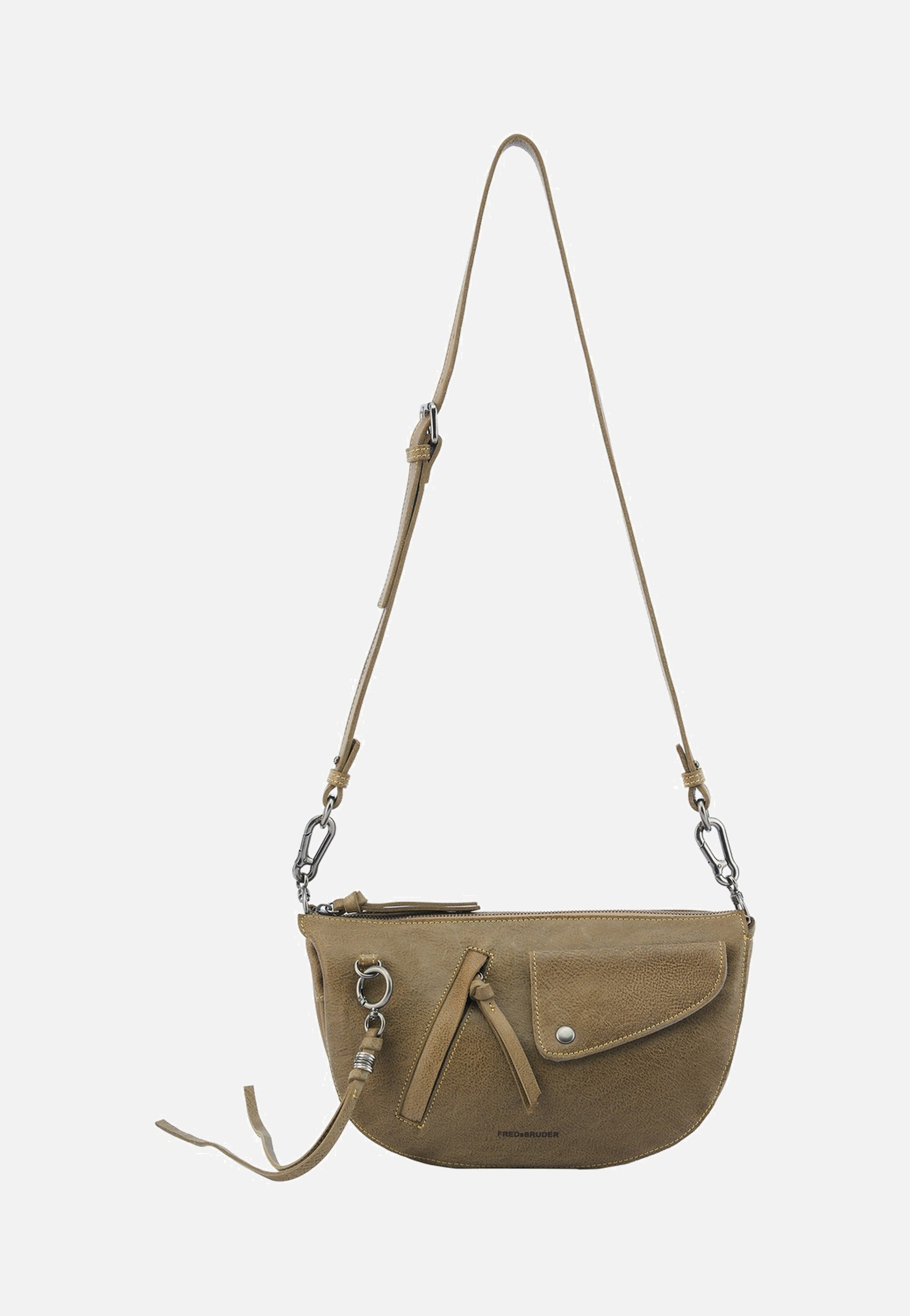 Fredsbruder My Forever Friend Curve Muddy Khaki Crossbody Bag