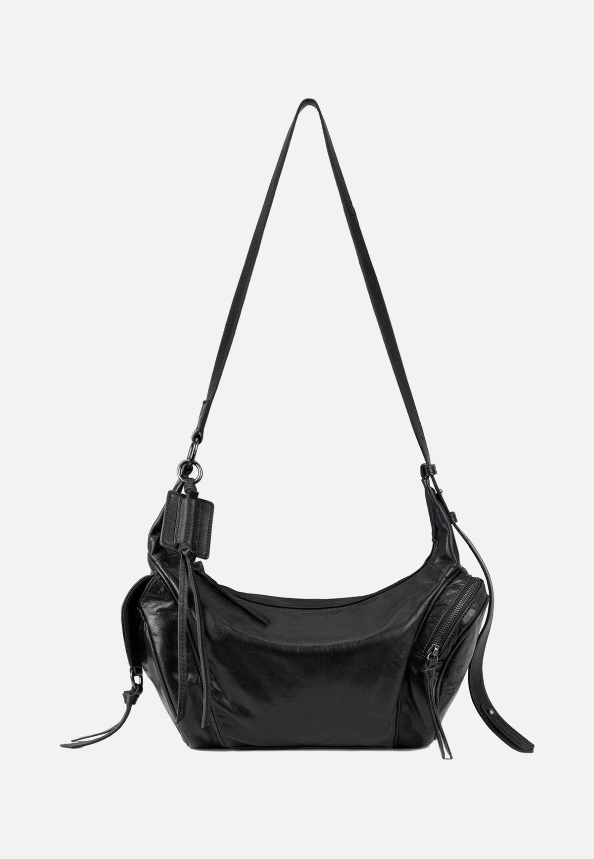 Fredsbruder Perferctly Imperfect Shoulderbag Black Schoudertas