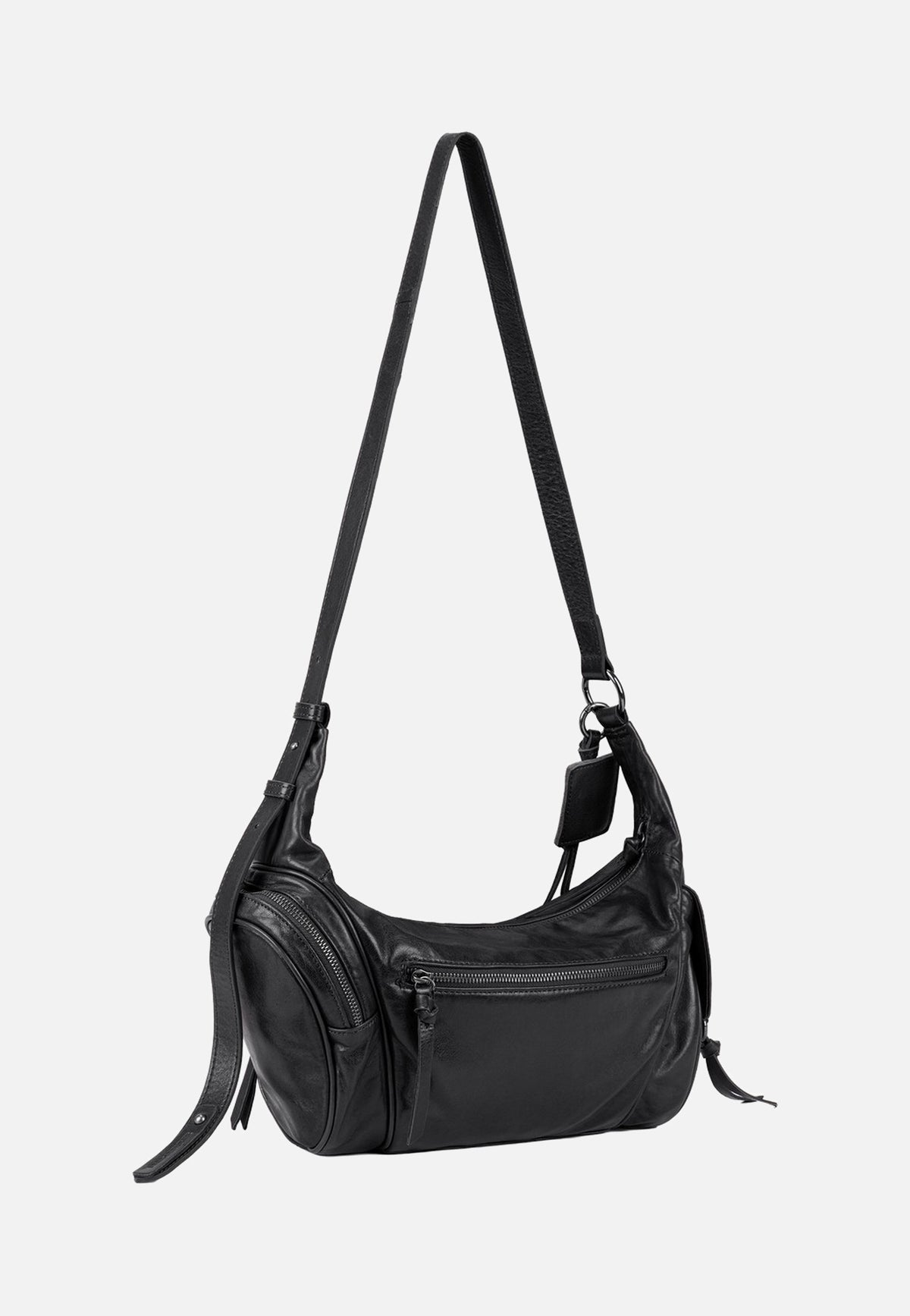 Fredsbruder Perferctly Imperfect Shoulderbag Black Schoudertas