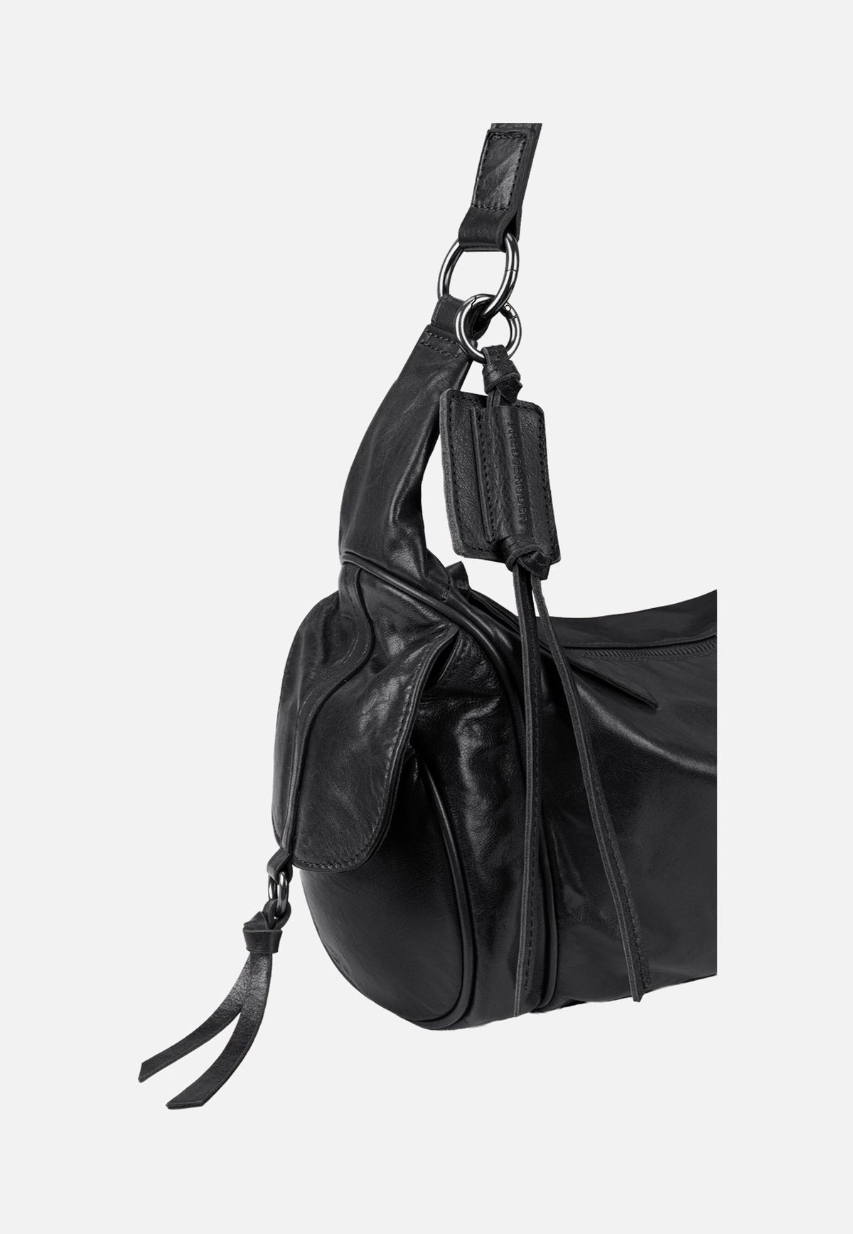 Fredsbruder Perferctly Imperfect Shoulderbag Black Schoudertas