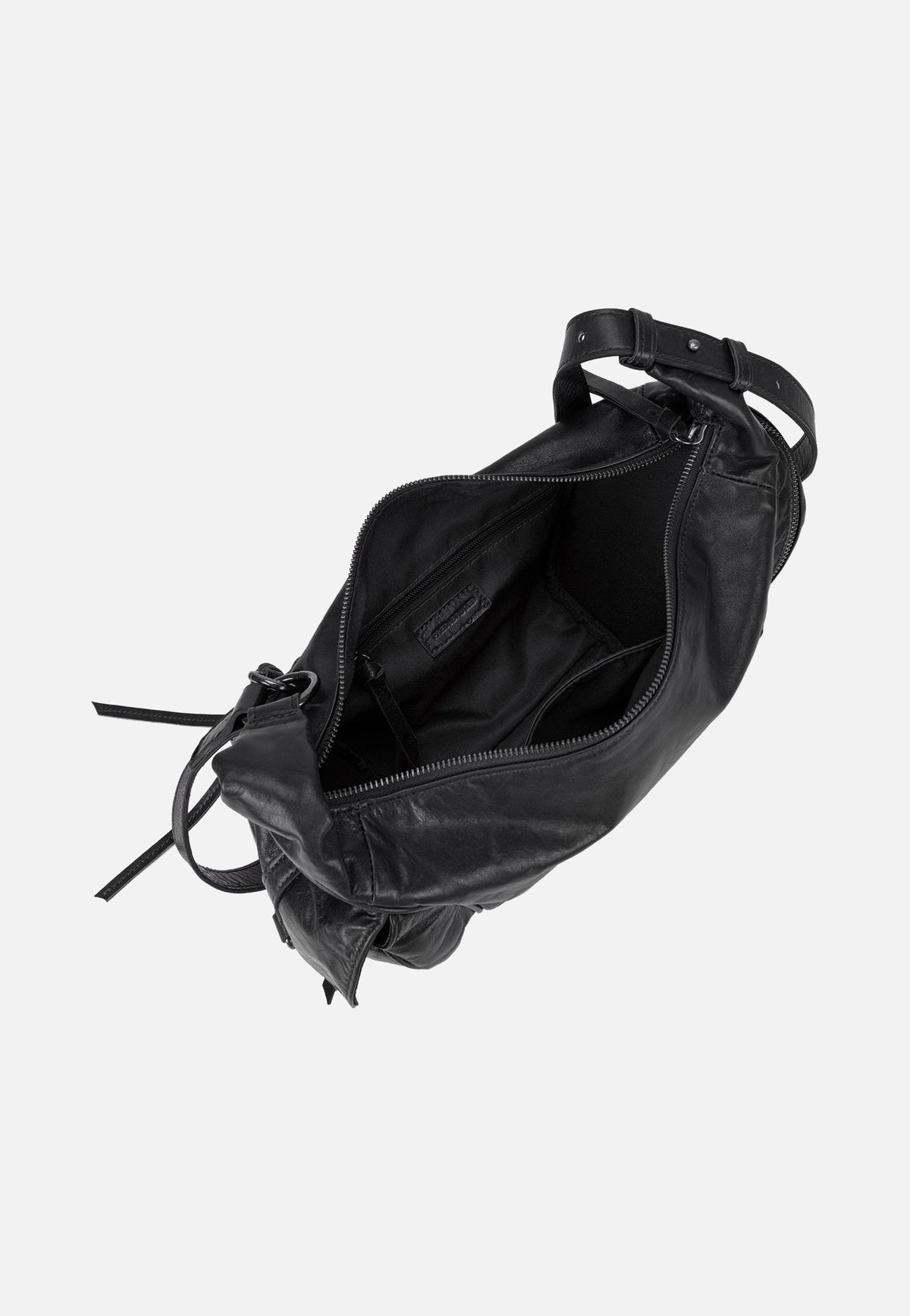 Fredsbruder Perferctly Imperfect Shoulderbag Black Schoudertas
