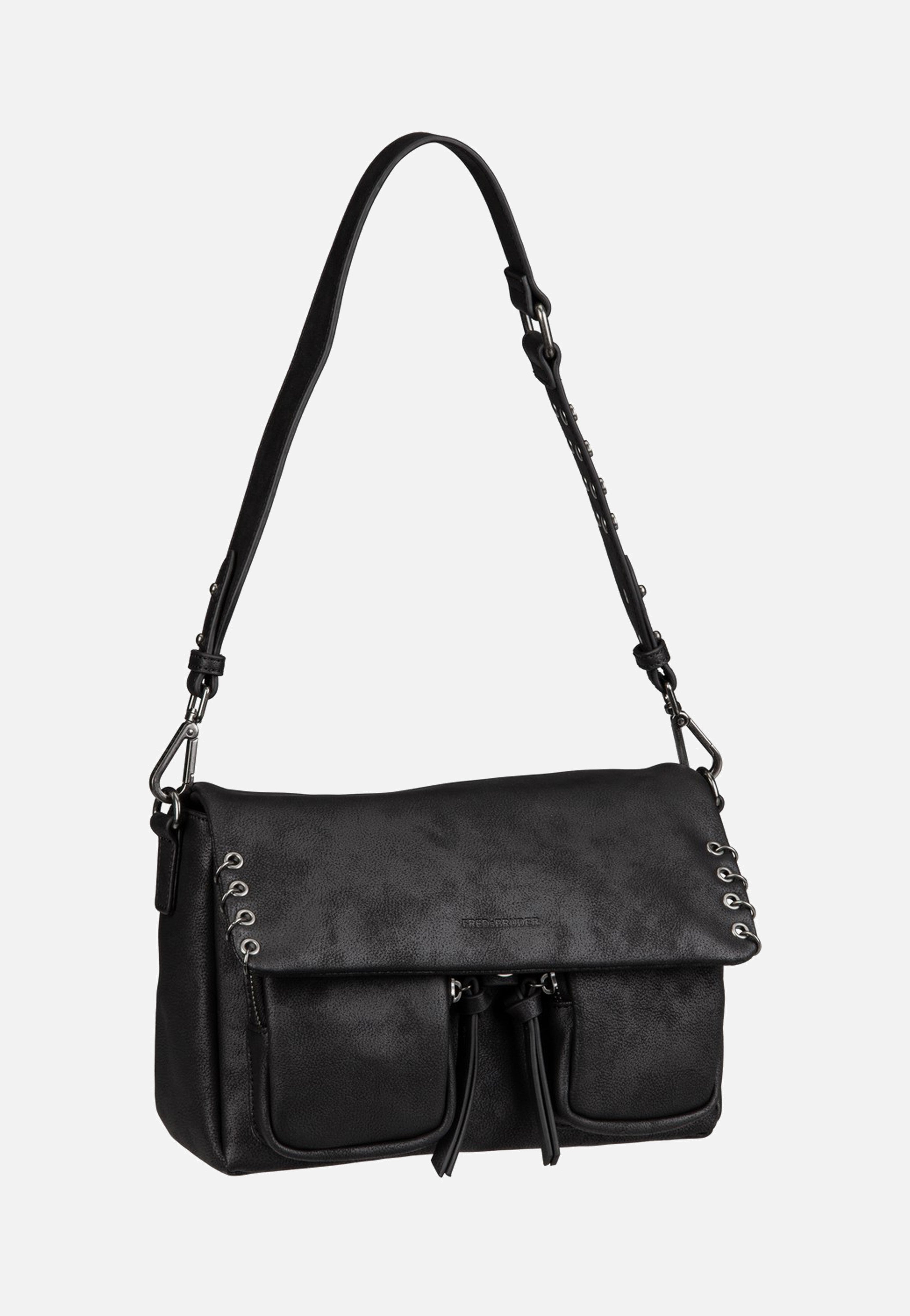 Fredsbruder - Rebel At Heart Big Black - Shoulder Bag | Women-Image