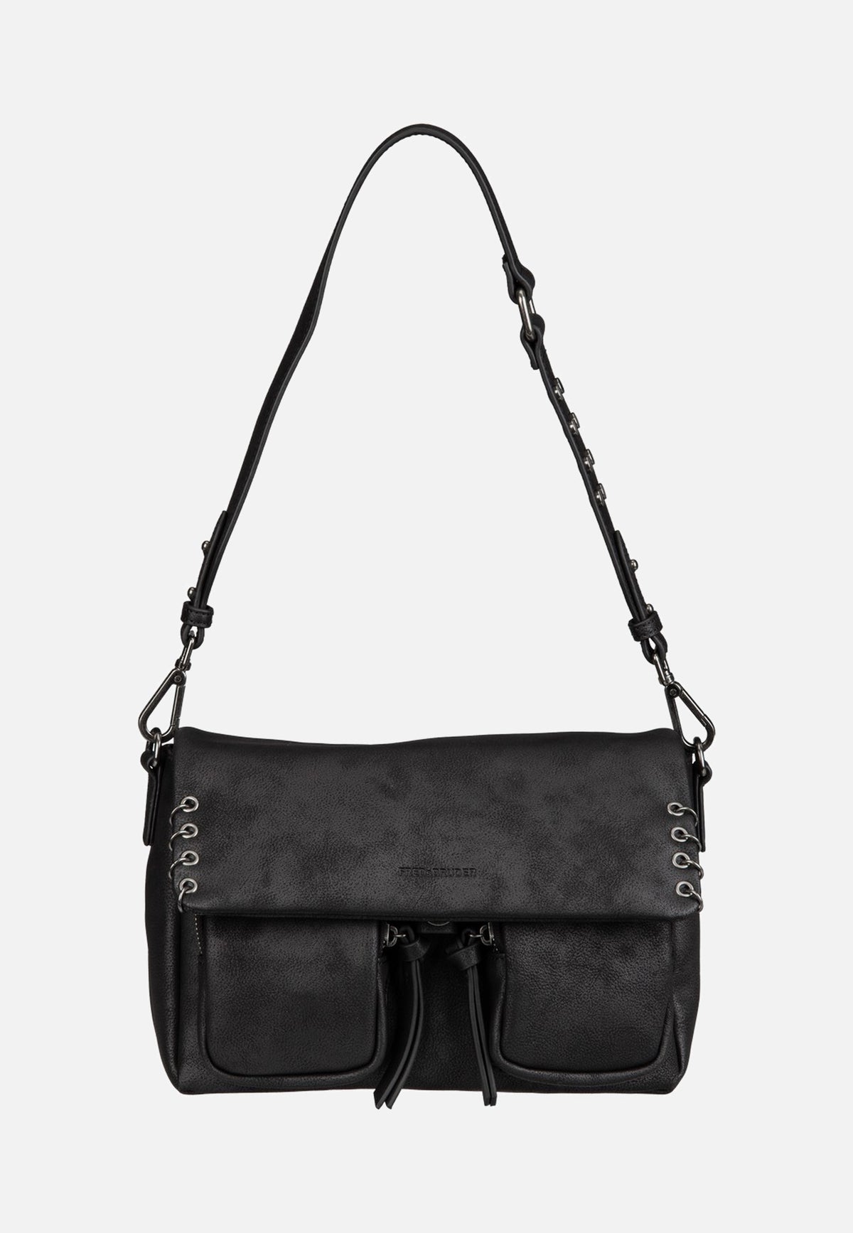 Fredsbruder Rebel At Heart Big Black Borsa a tracolla