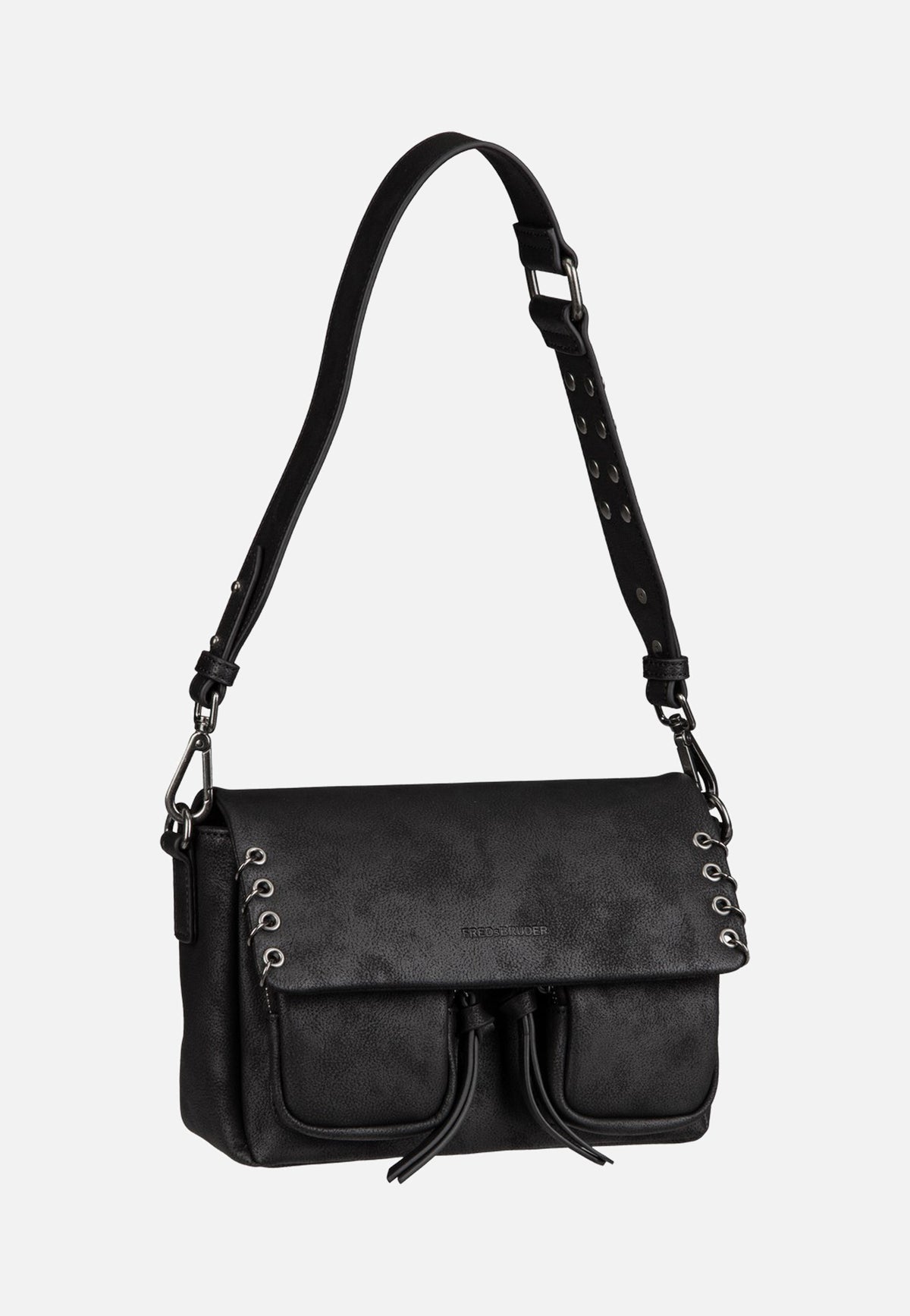 Fredsbruder Rebel At Heart Black Shoulder Bag