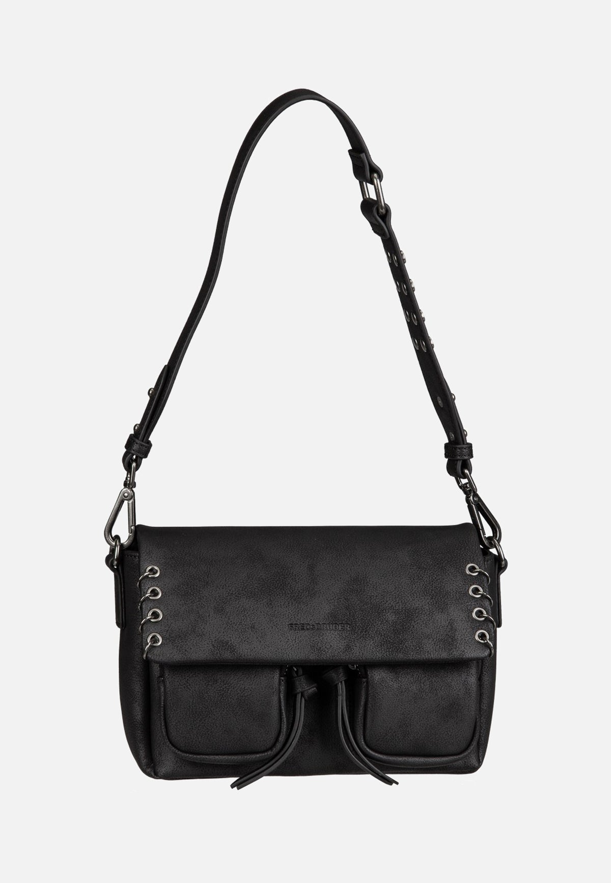 Fredsbruder Rebel At Heart Black Shoulder Bag