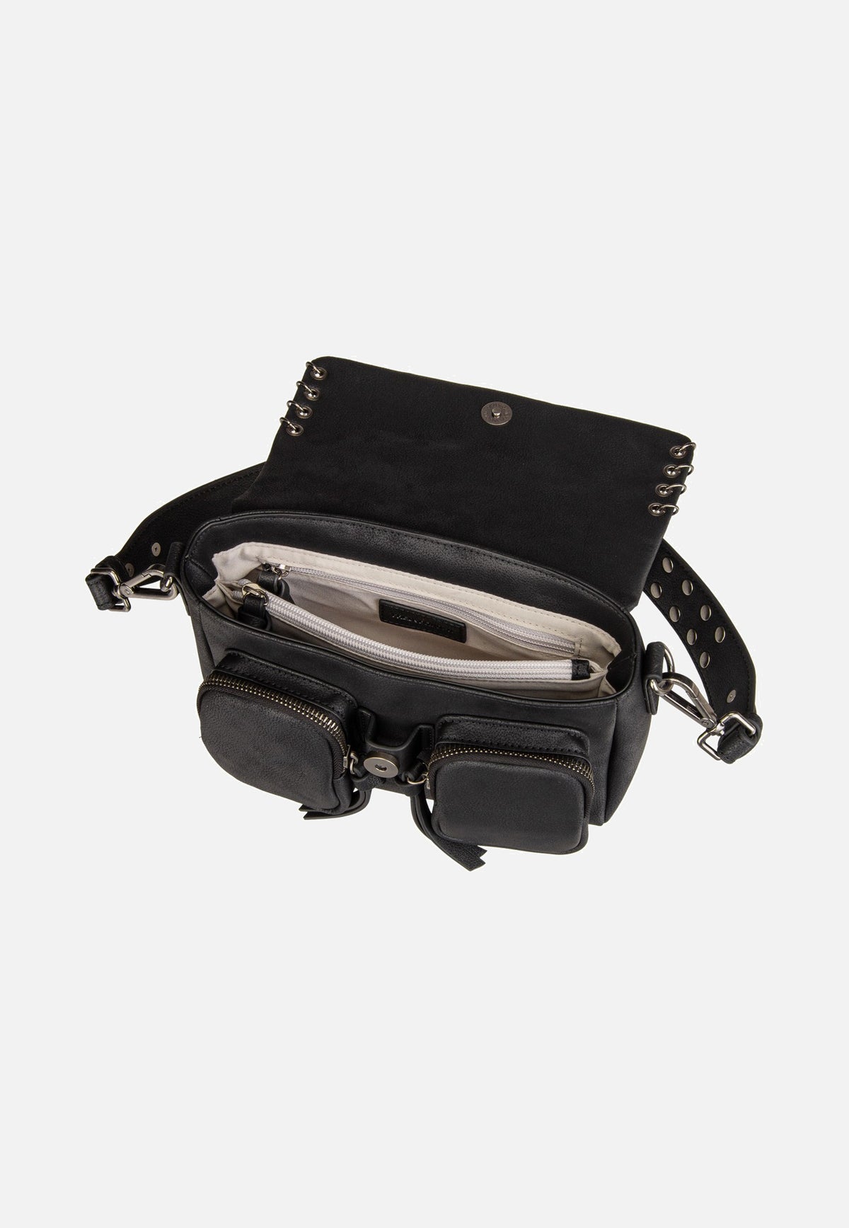 Fredsbruder Rebel At Heart Black Shoulder Bag