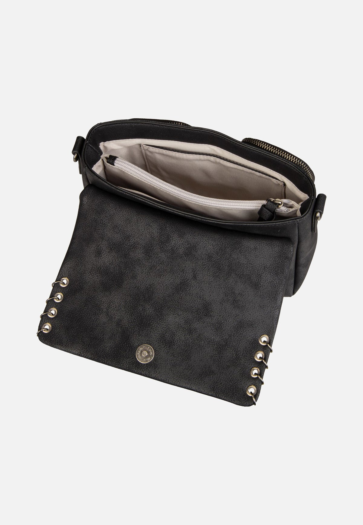 Fredsbruder Rebel At Heart Black Shoulder Bag