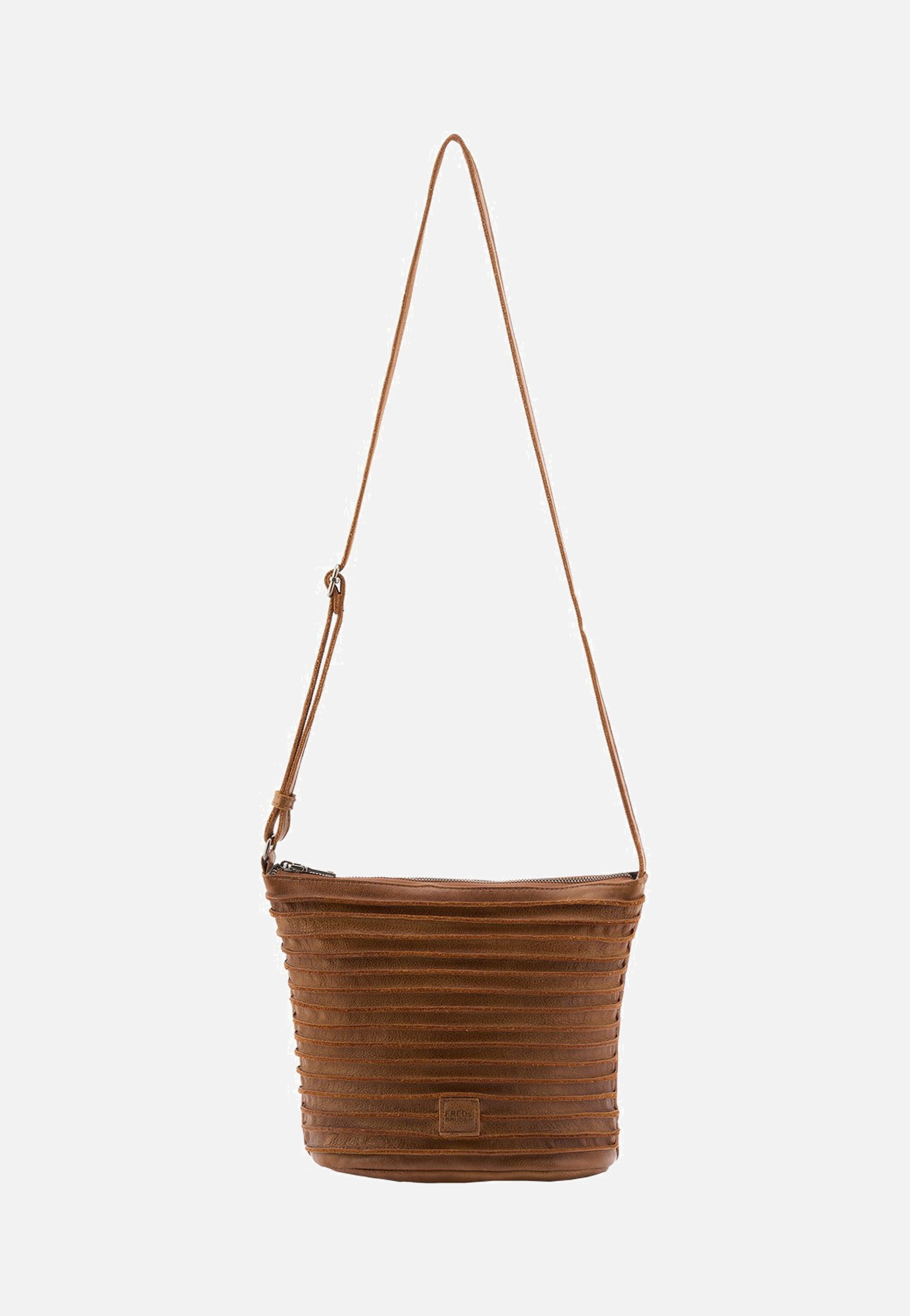 Fredsbruder Riffelinchen 927r Desert Brown Crossbody Bag