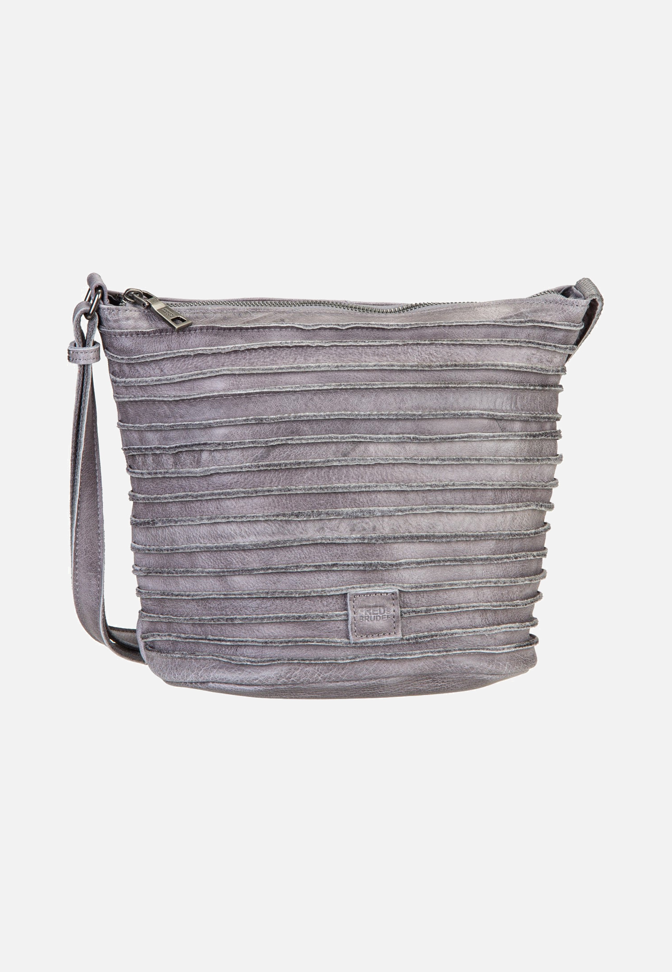 Fredsbruder Riffelinchen 927r Grey Crossbody Bag