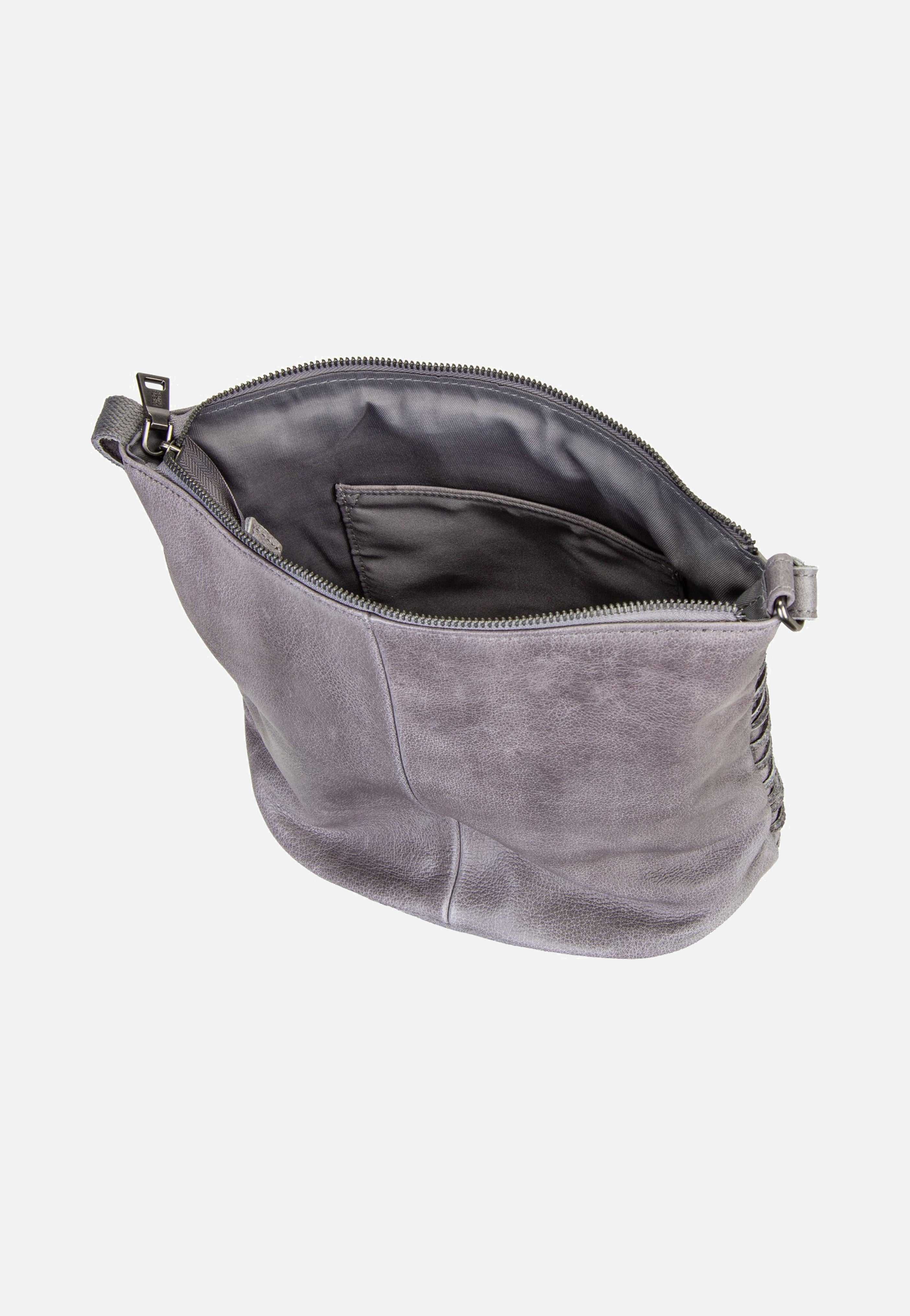 Fredsbruder Riffelinchen 927r Grey Crossbody Bag