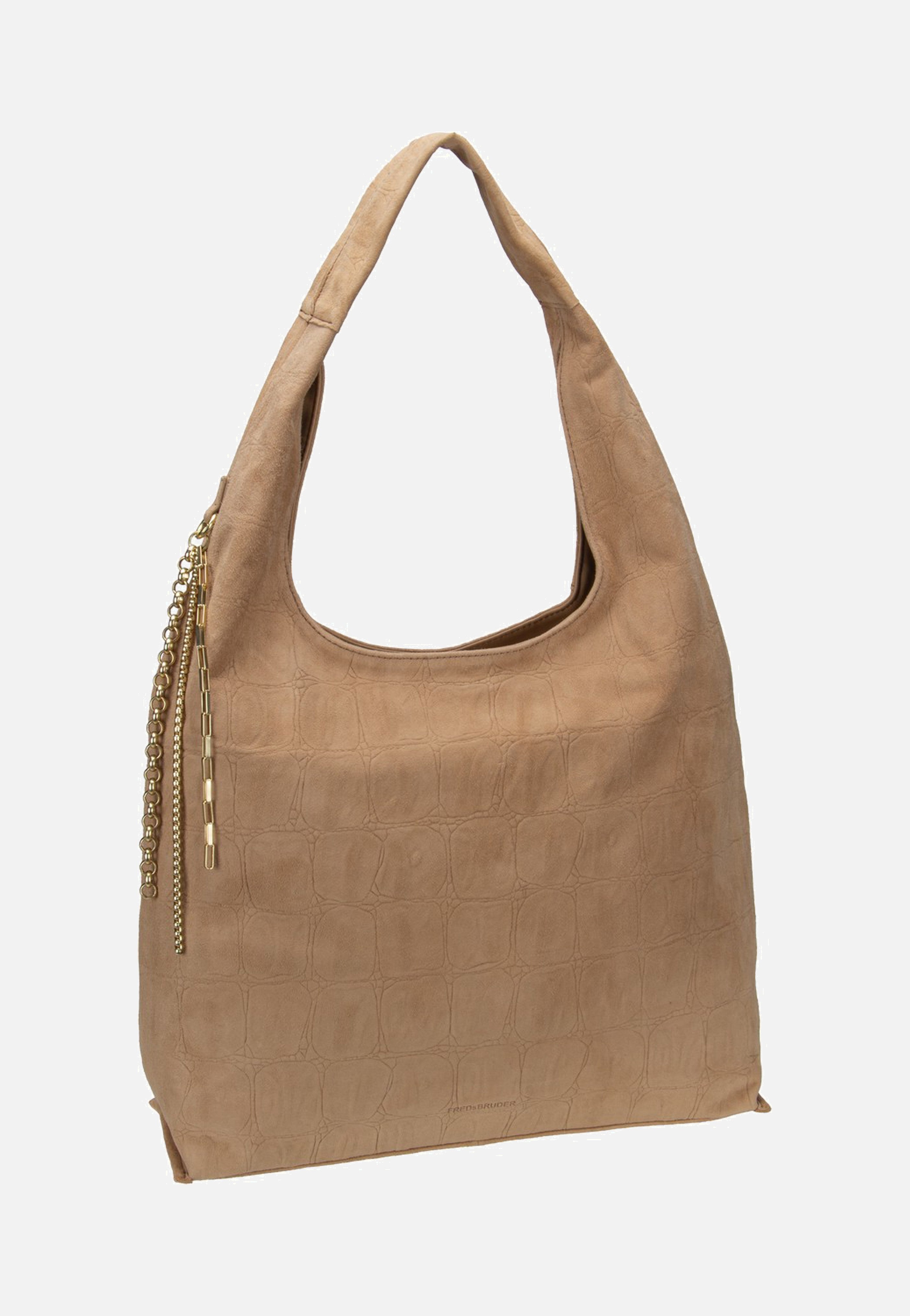 Fredsbruder - Velvet Wild Hobo Camel - Hobo Bag | Women-Image