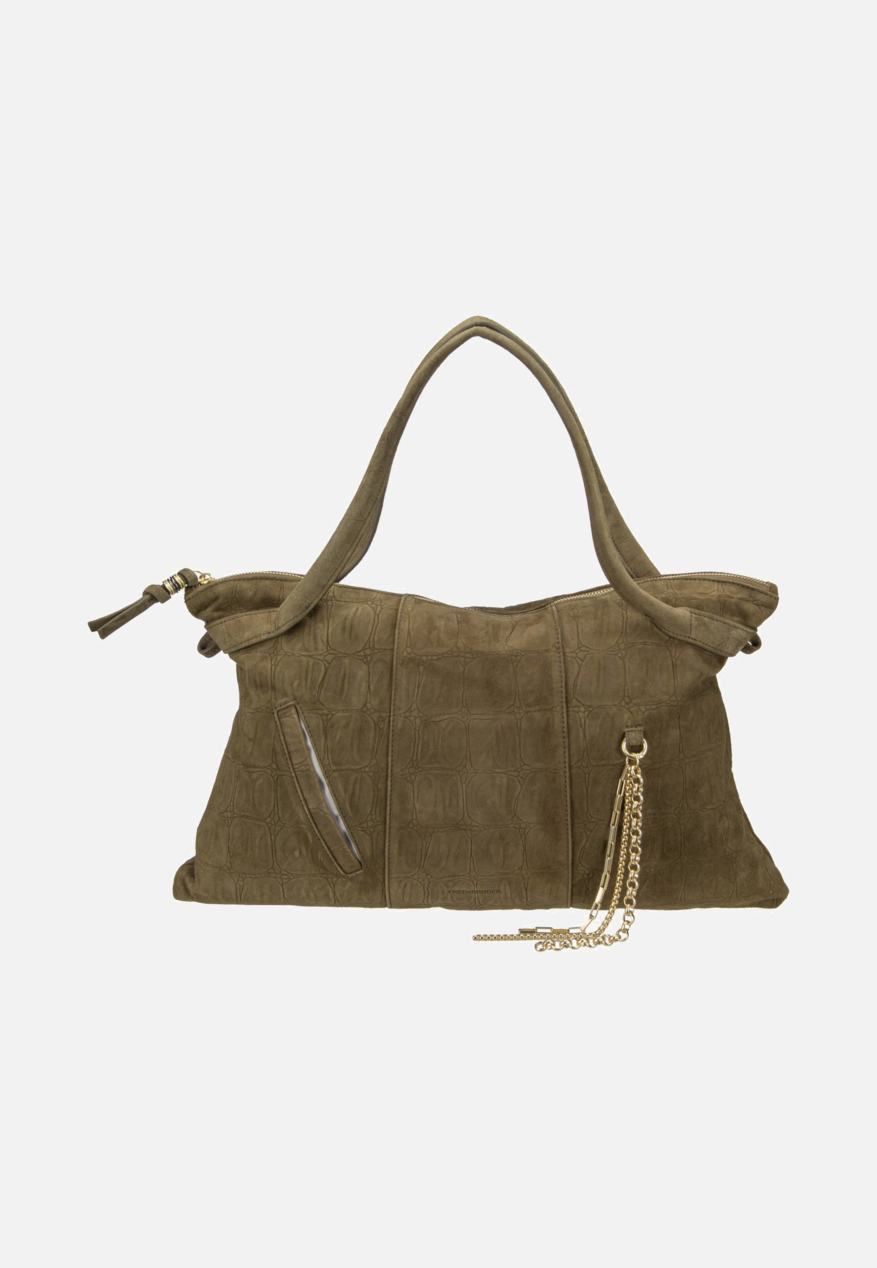 Fredsbruder Velvet Wild Khaki Shoulder Bag