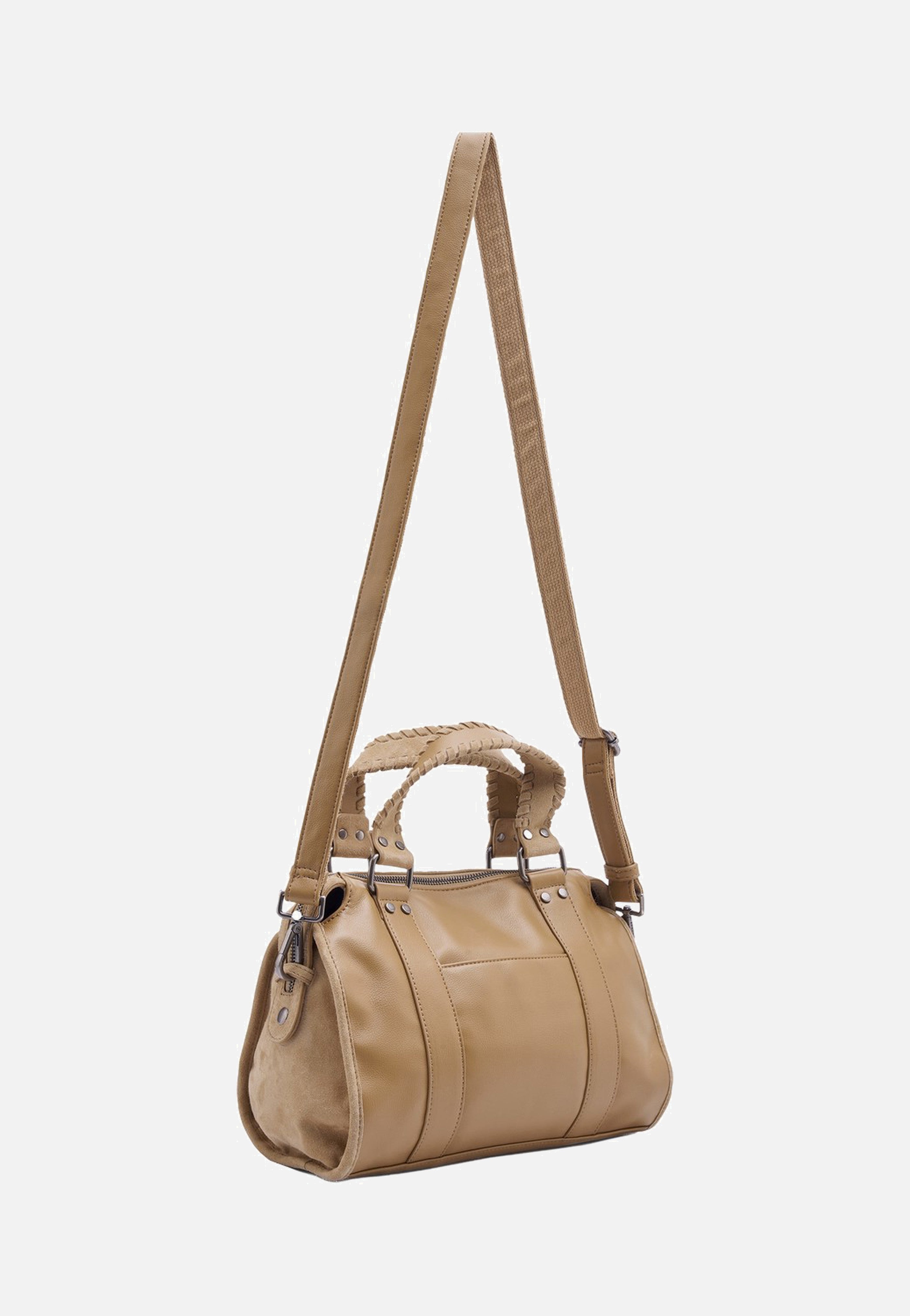 Fredsbruder - Whipstitch Soul Bowling Bag Dark Sand - Bowling Bag | Women-Image