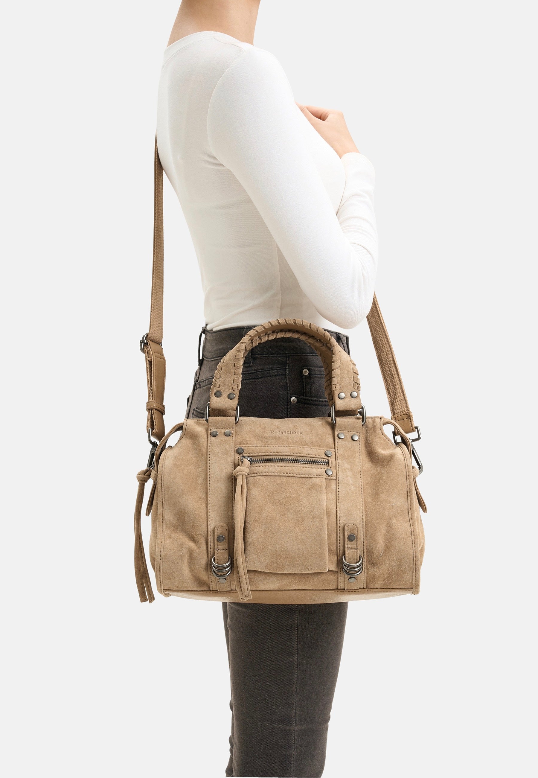 Fredsbruder Whipstitch Soul Bowling Bag Dark Sand Bowling Bag