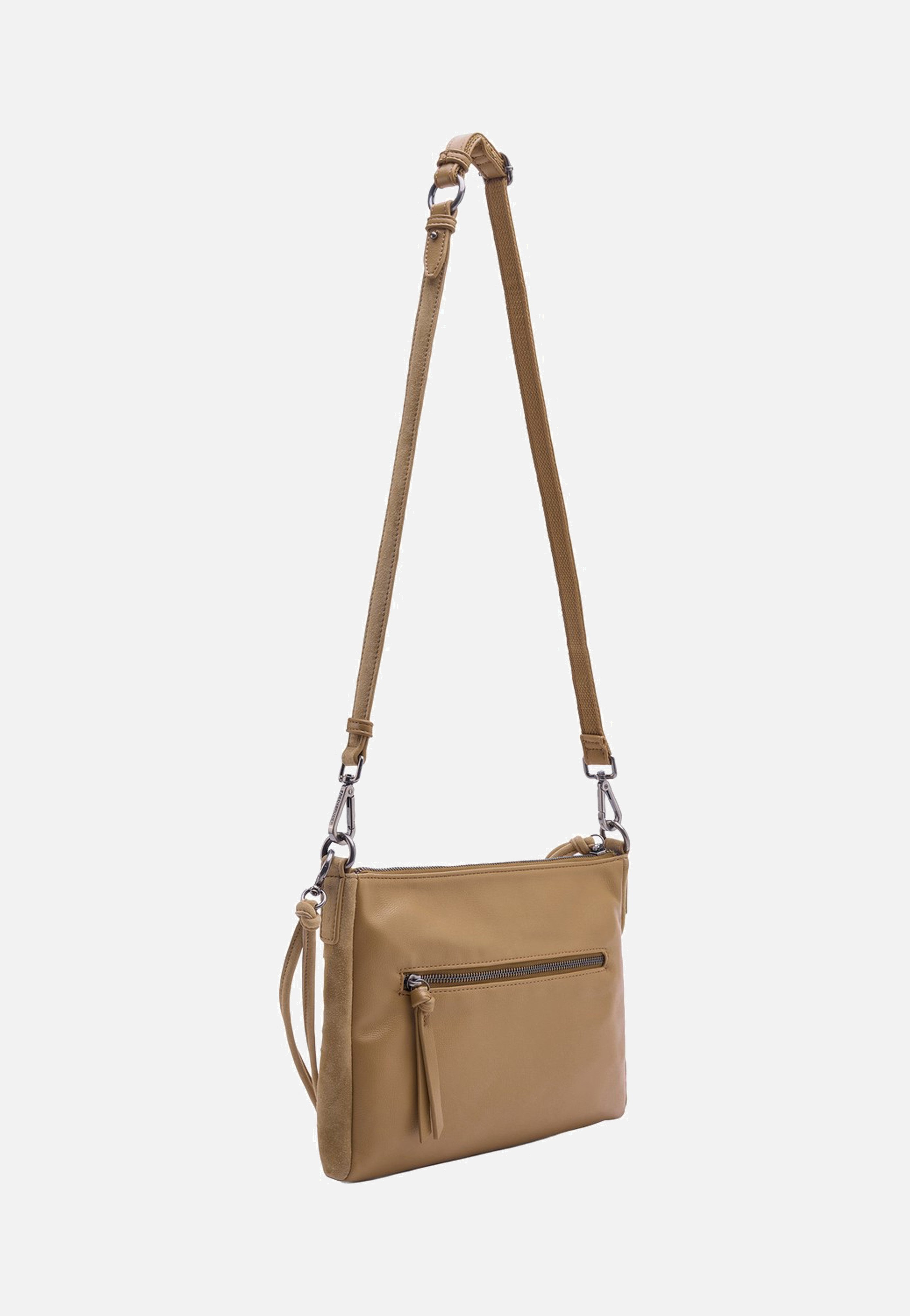 Fredsbruder Whipstitch Soul Crossbag Dark Sand Crossbody Bag