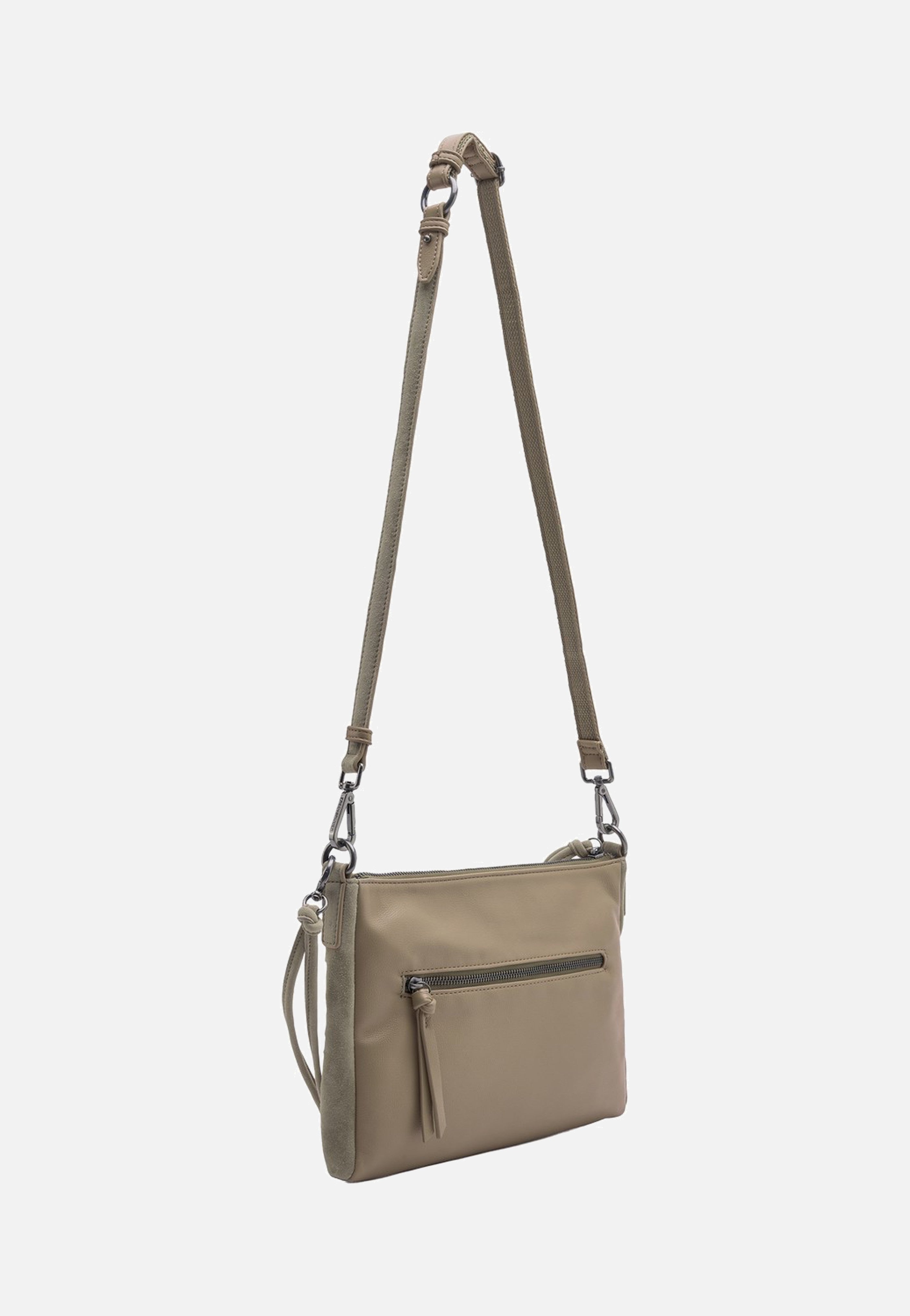 Fredsbruder Whipstitch Soul Crossbag Taupe Crossbody Bag