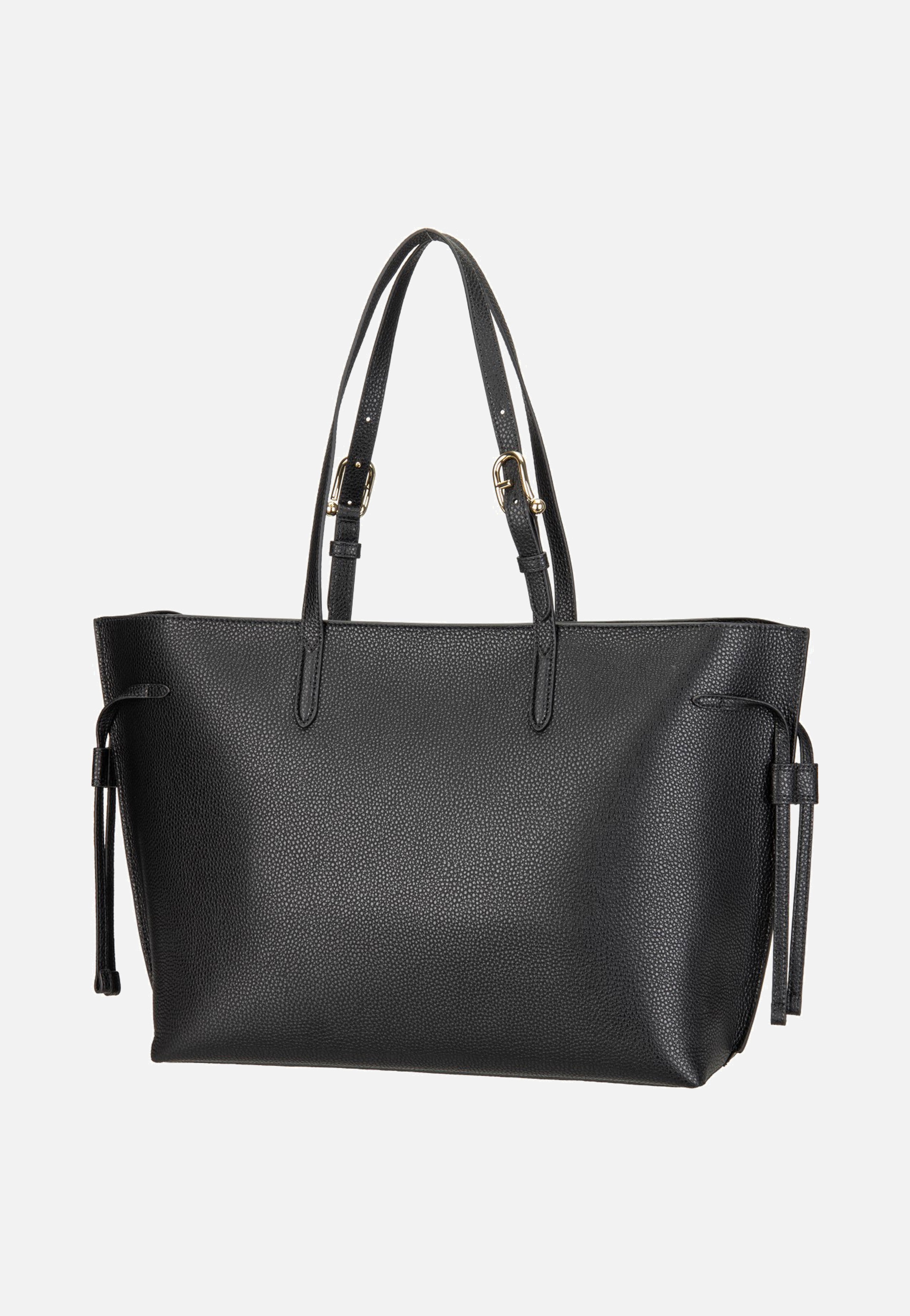 Furla Ava L Tote W/Zip Nero+Nero Shopper