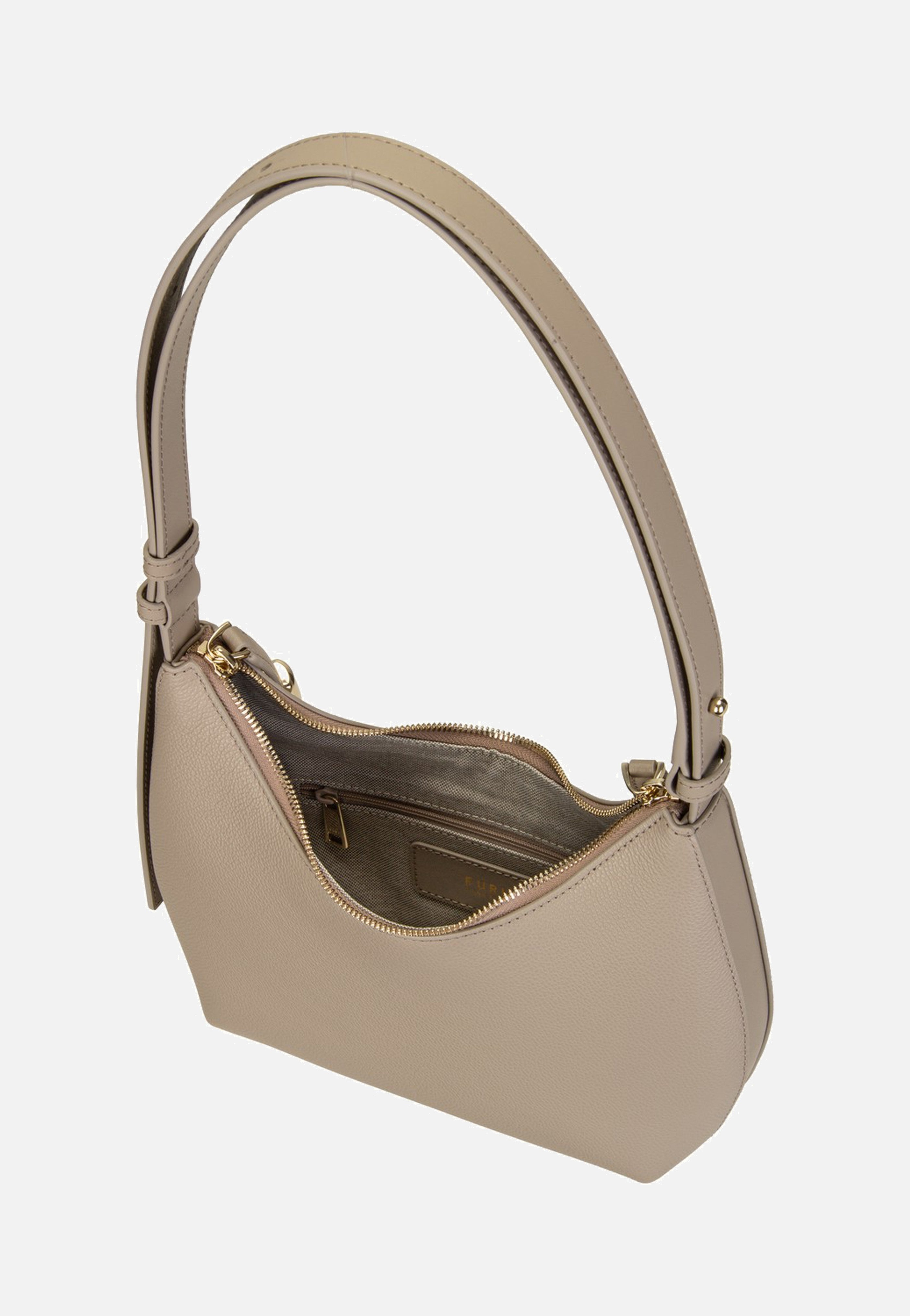 Furla Goccia S Shoulder Bag Linen Shoulder Bag