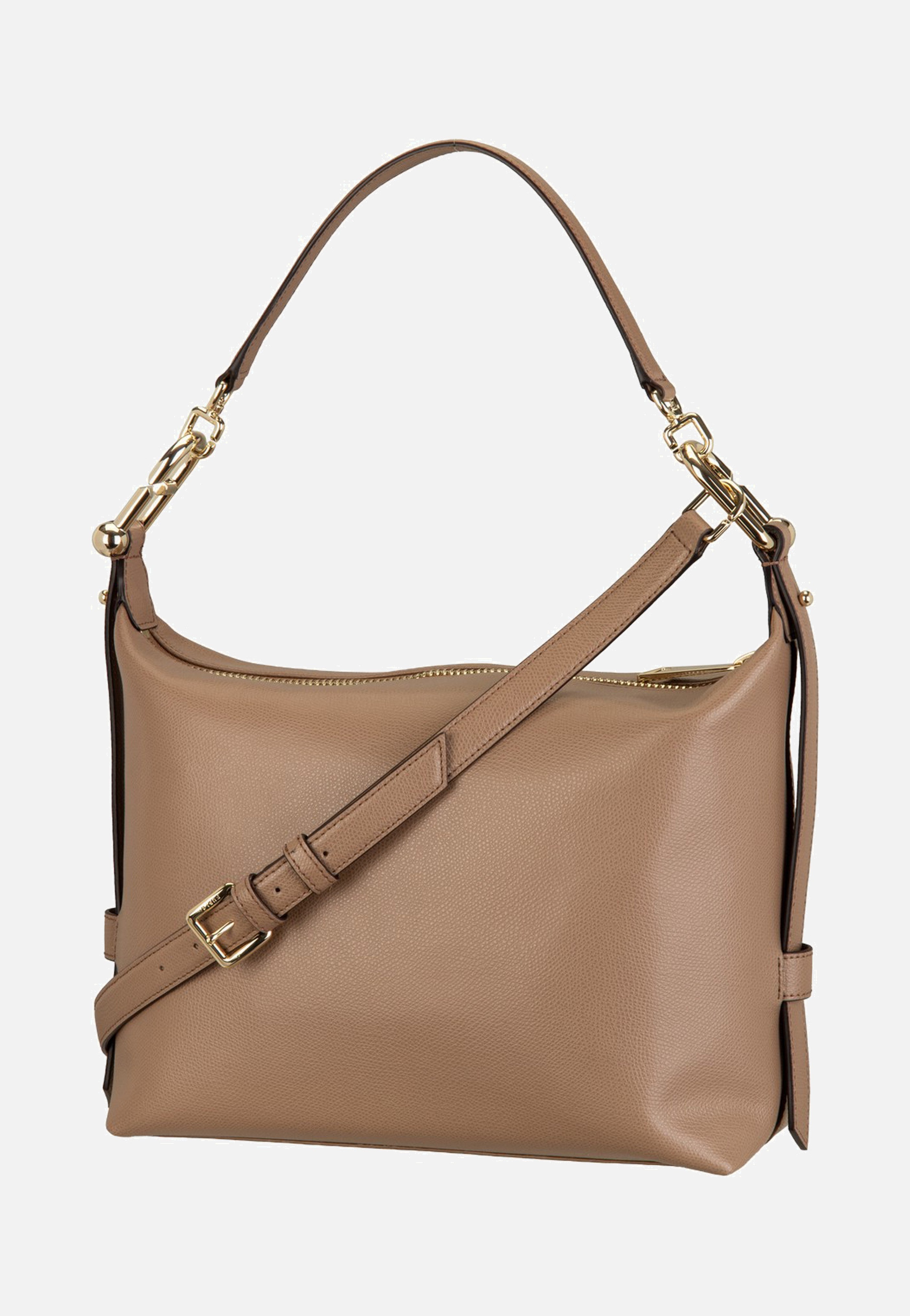Furla Tonie M Hobo Toffee Shoulder Bag