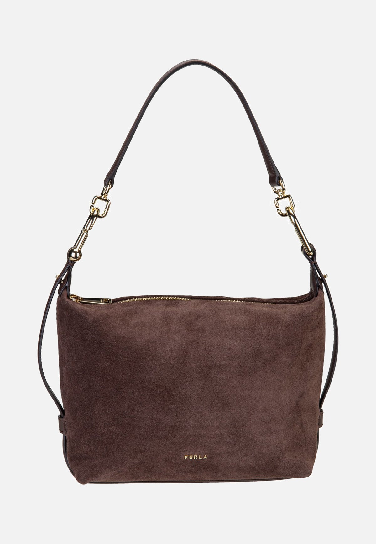 Furla Tonie Mini Toni Cioccolato Hobo-tas