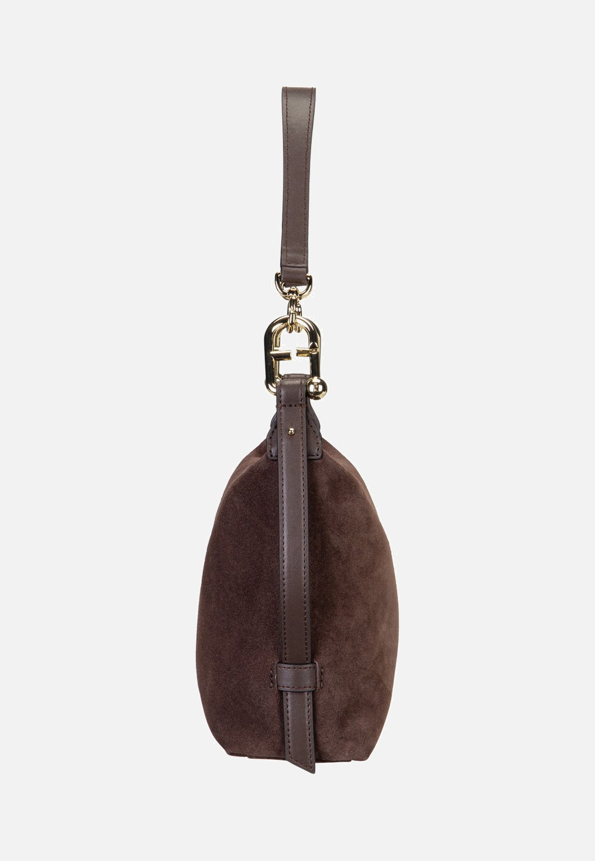 Furla Tonie Mini Toni Cioccolato Hobo-tas