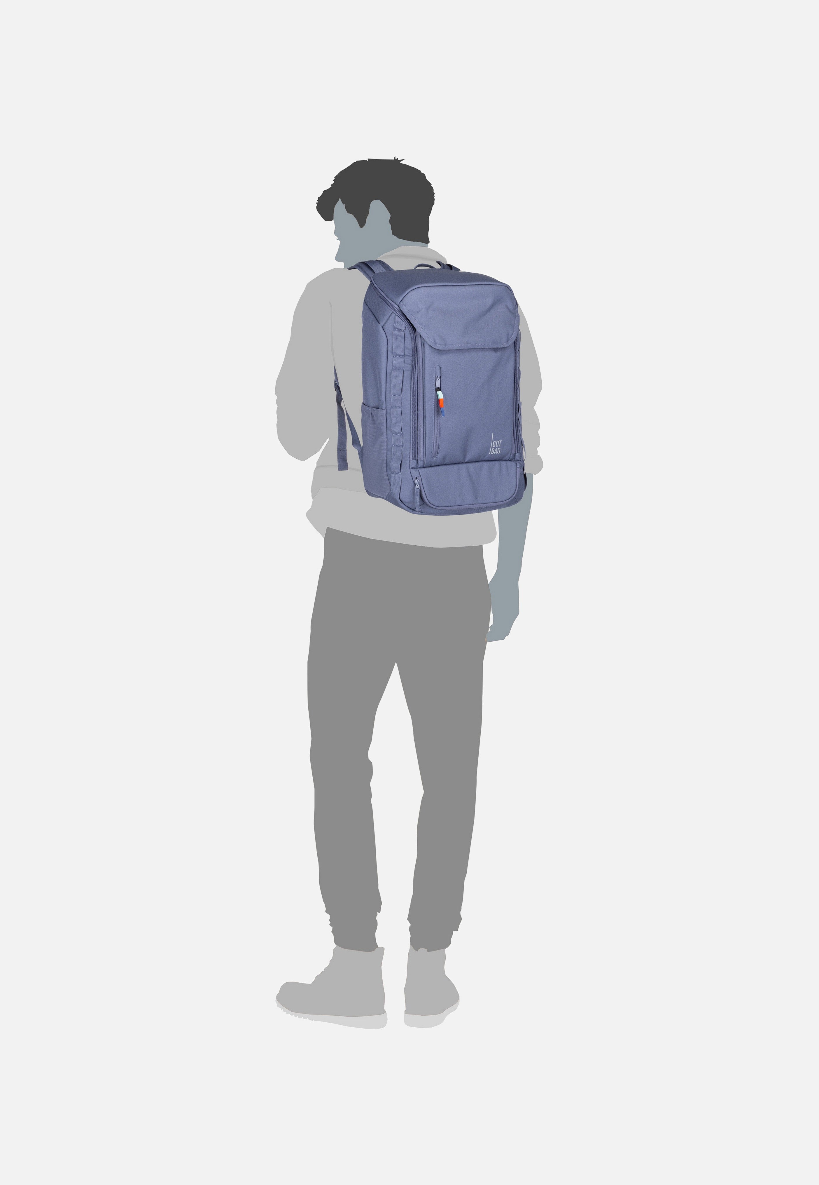 GOT BAG Pro Pack Travel Ocean Blue Travel Backpack