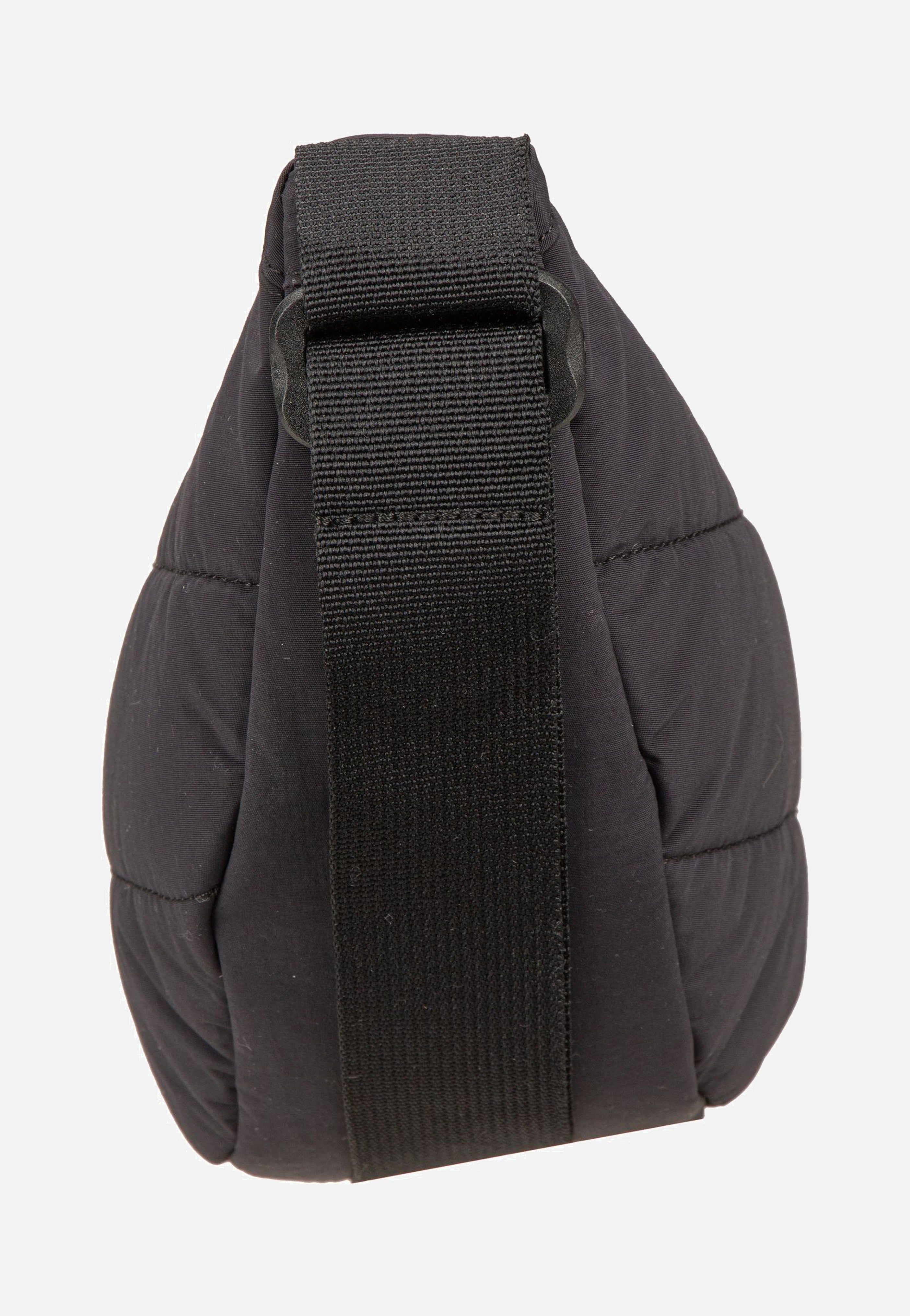 GOT BAG Puffer Moon Bag Small Monochrome Black Crossbody Bag