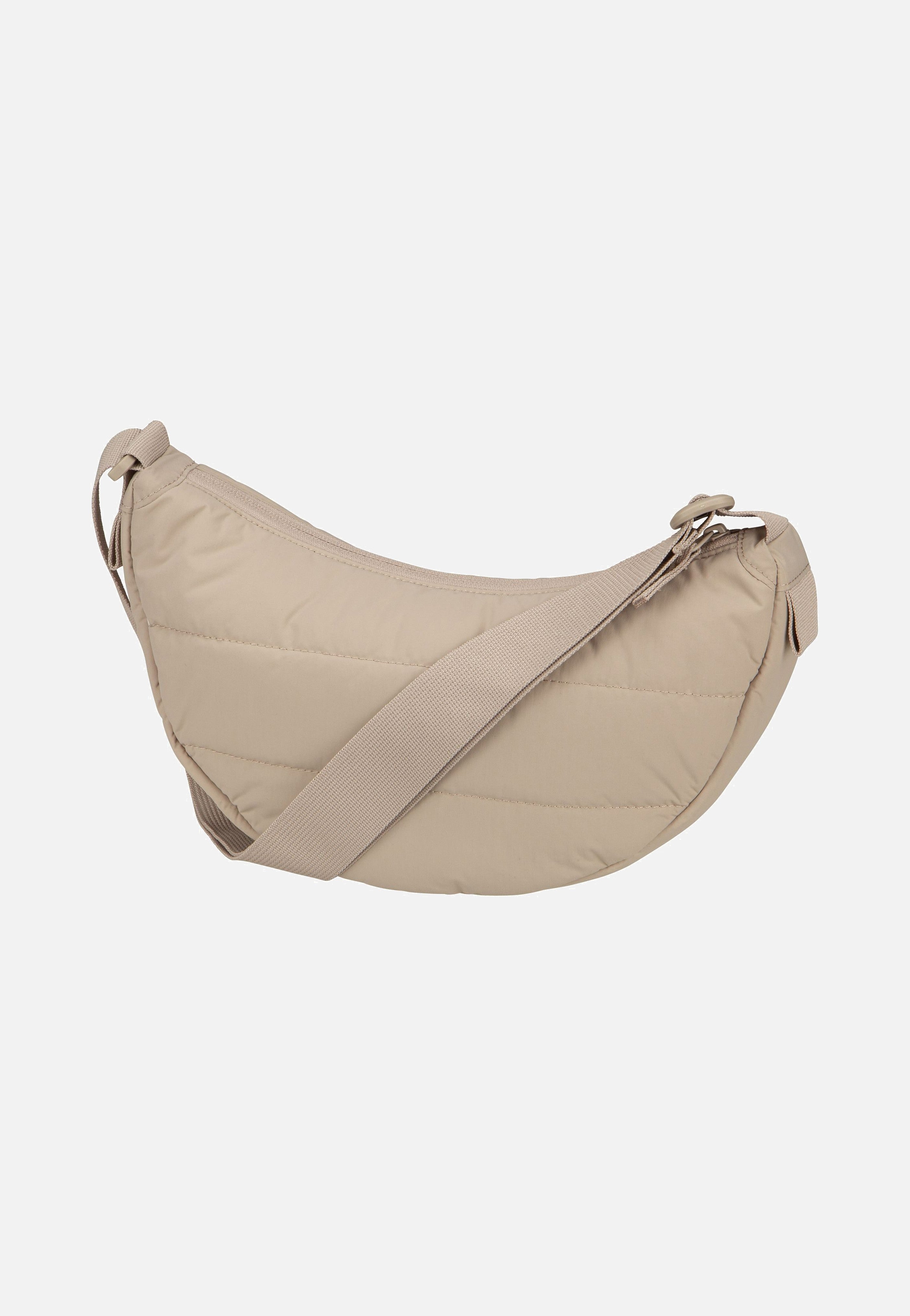 GOT BAG Puffer Moon Bag Small Monochrome Scallop Crossbody Bag