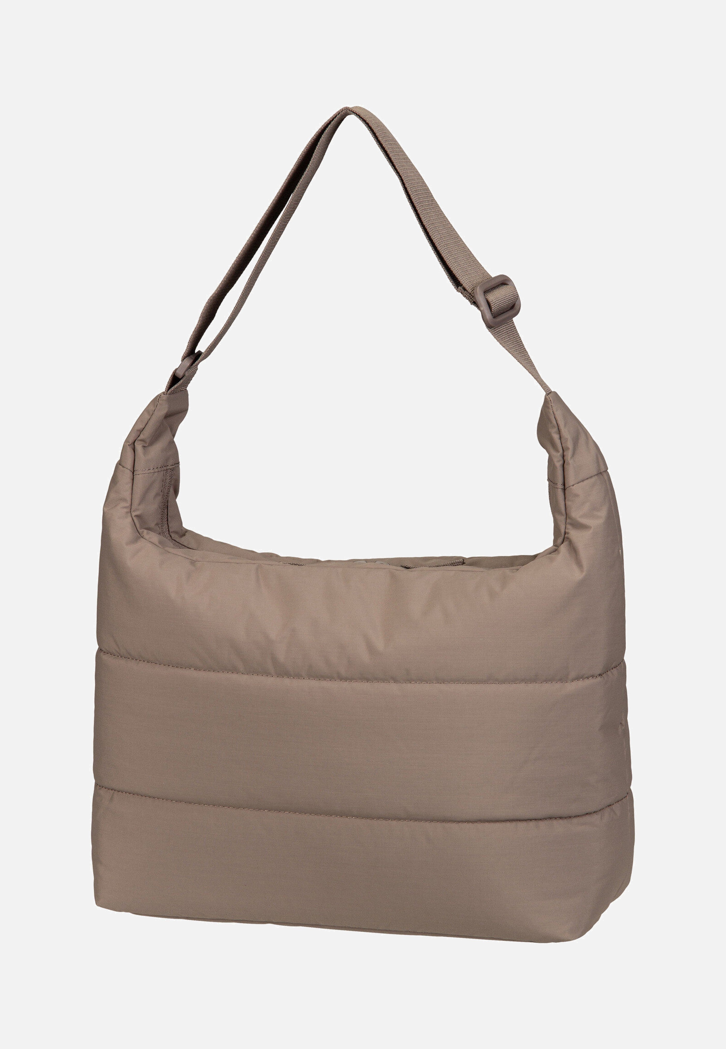 GOT BAG - Puffer Square Bag Large Monochrome Oyster - Hobo Bag | Women-Image