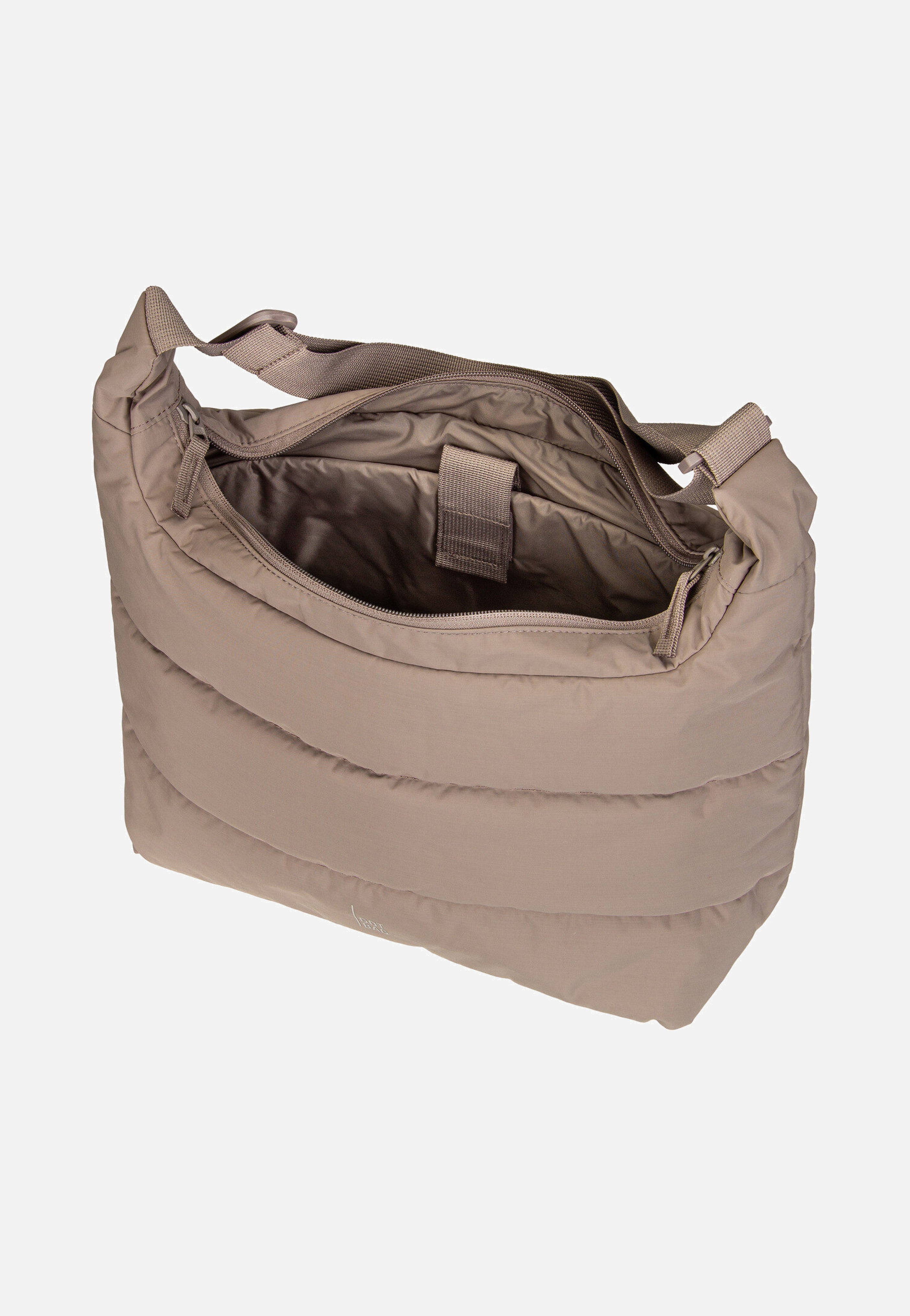 GOT BAG - Puffer Square Bag Large Monochrome Oyster - Hobo Bag | Women-Image