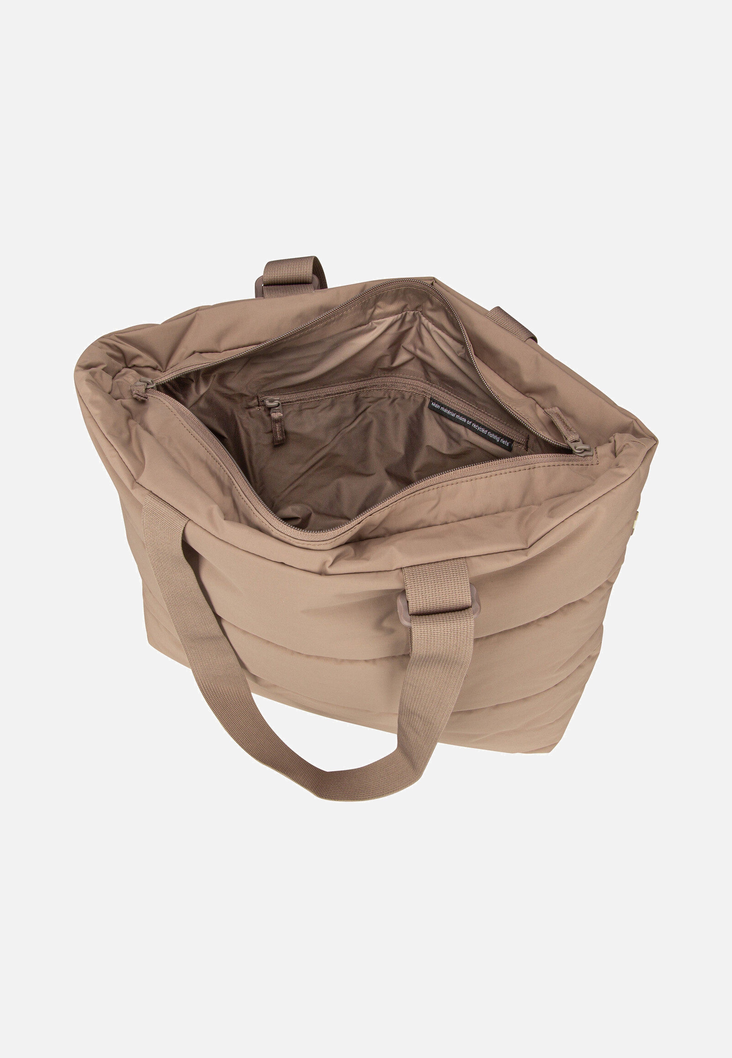 GOT BAG - Puffer Tote Bag Monochrome Oyster - Shopper | Women-Image