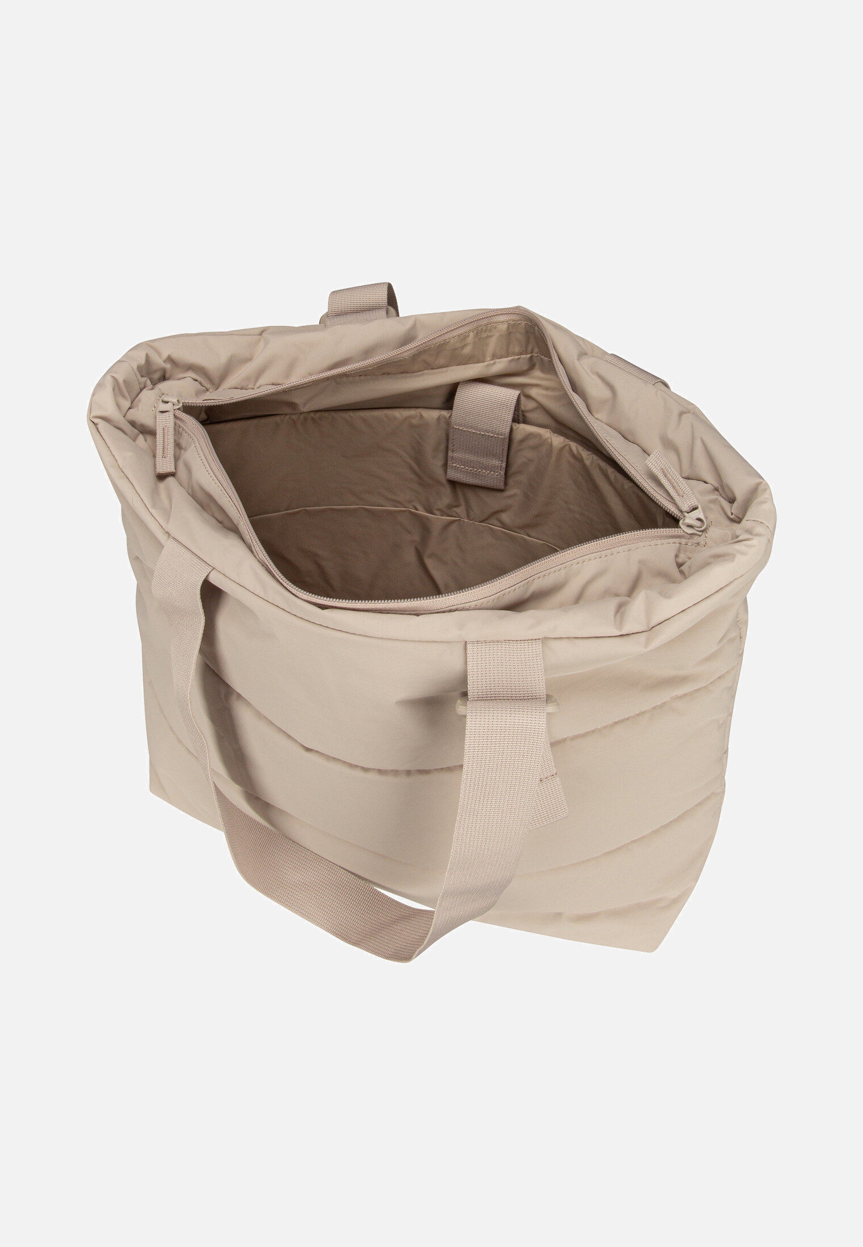 GOT BAG Puffer Tote Bag Monochrome Scallop Shopper