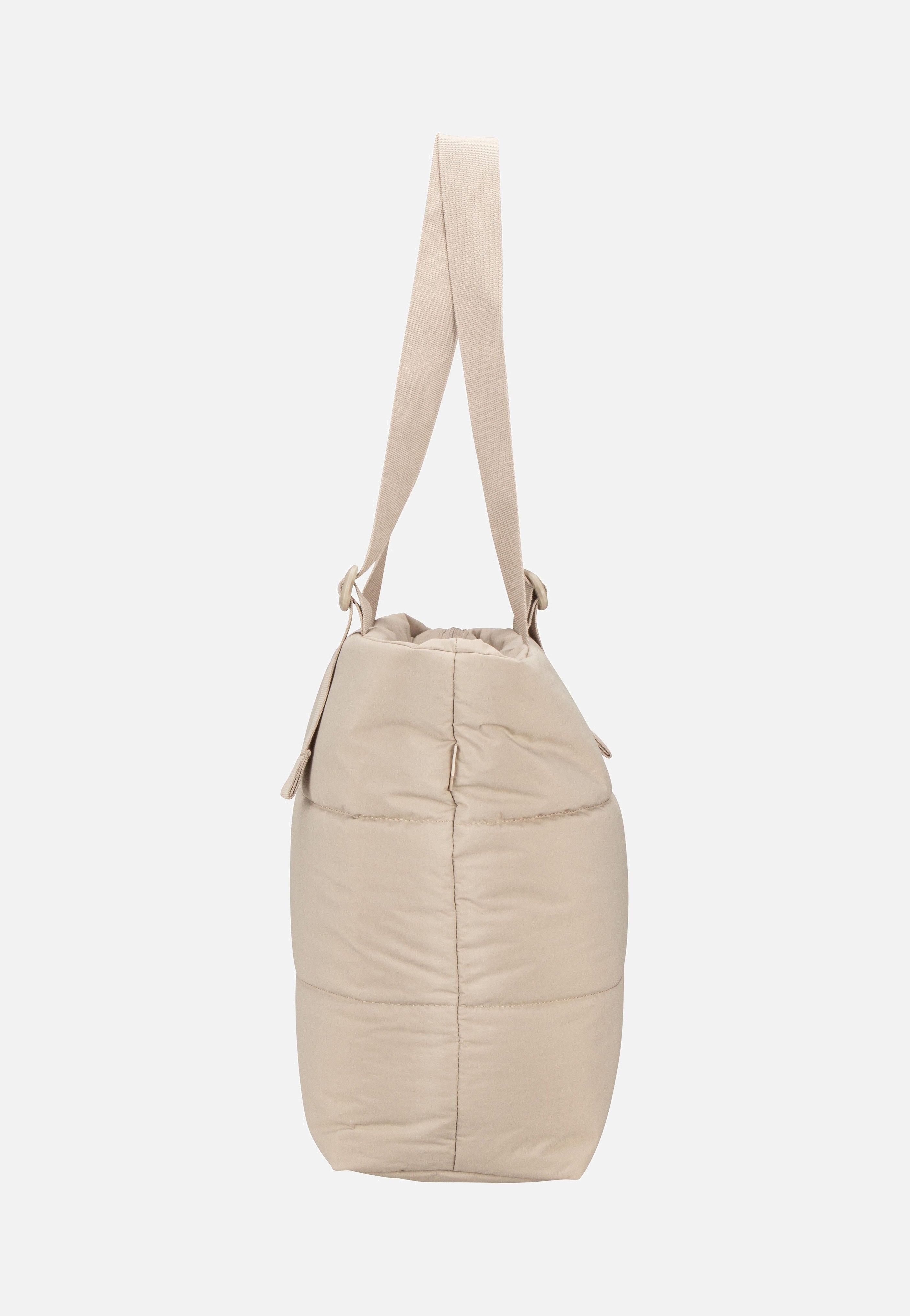 GOT BAG Puffer Tote Bag Monochrome Scallop Shopper