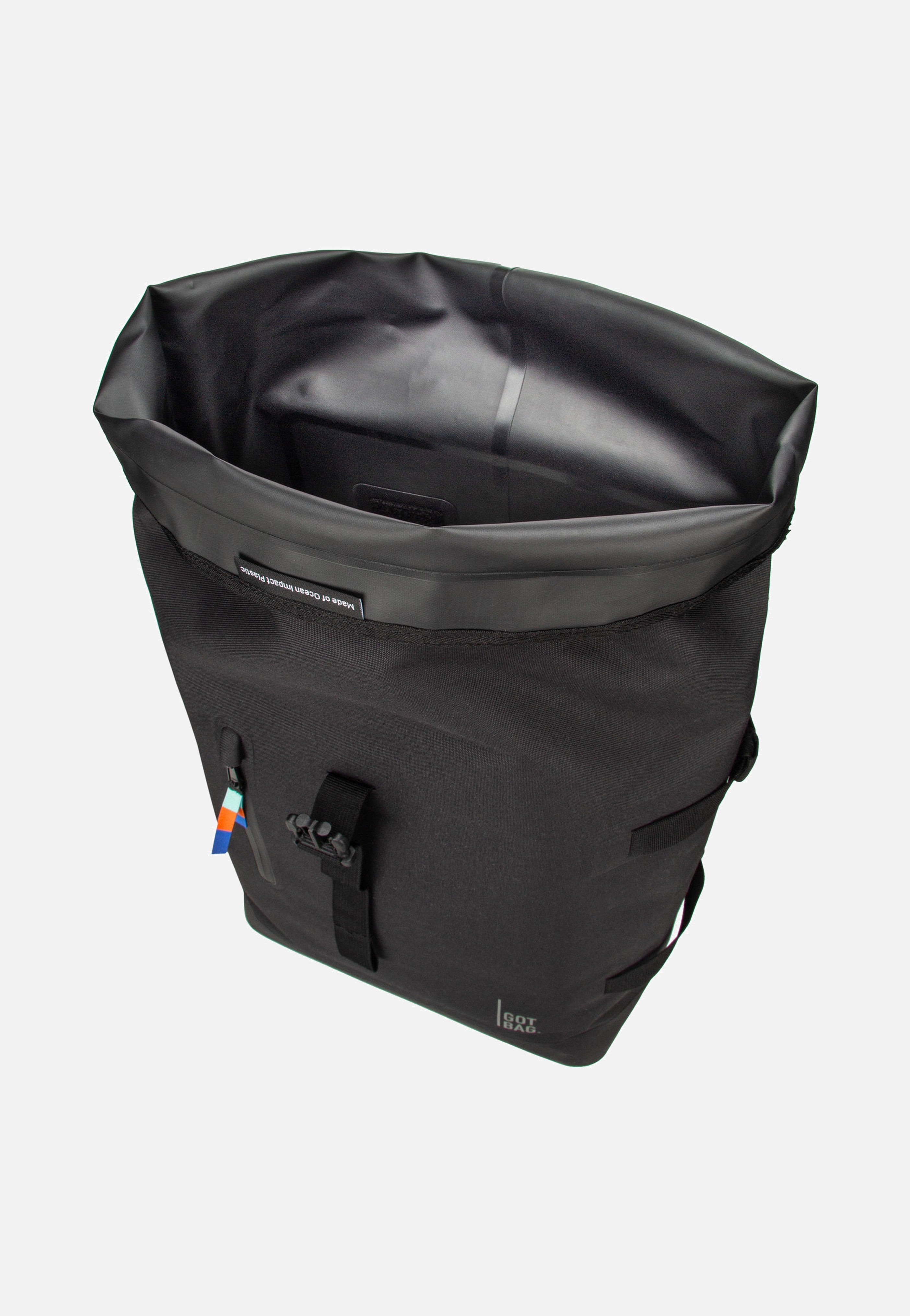 GOT BAG Rolltop 2.0 Black Rolltop Backpack