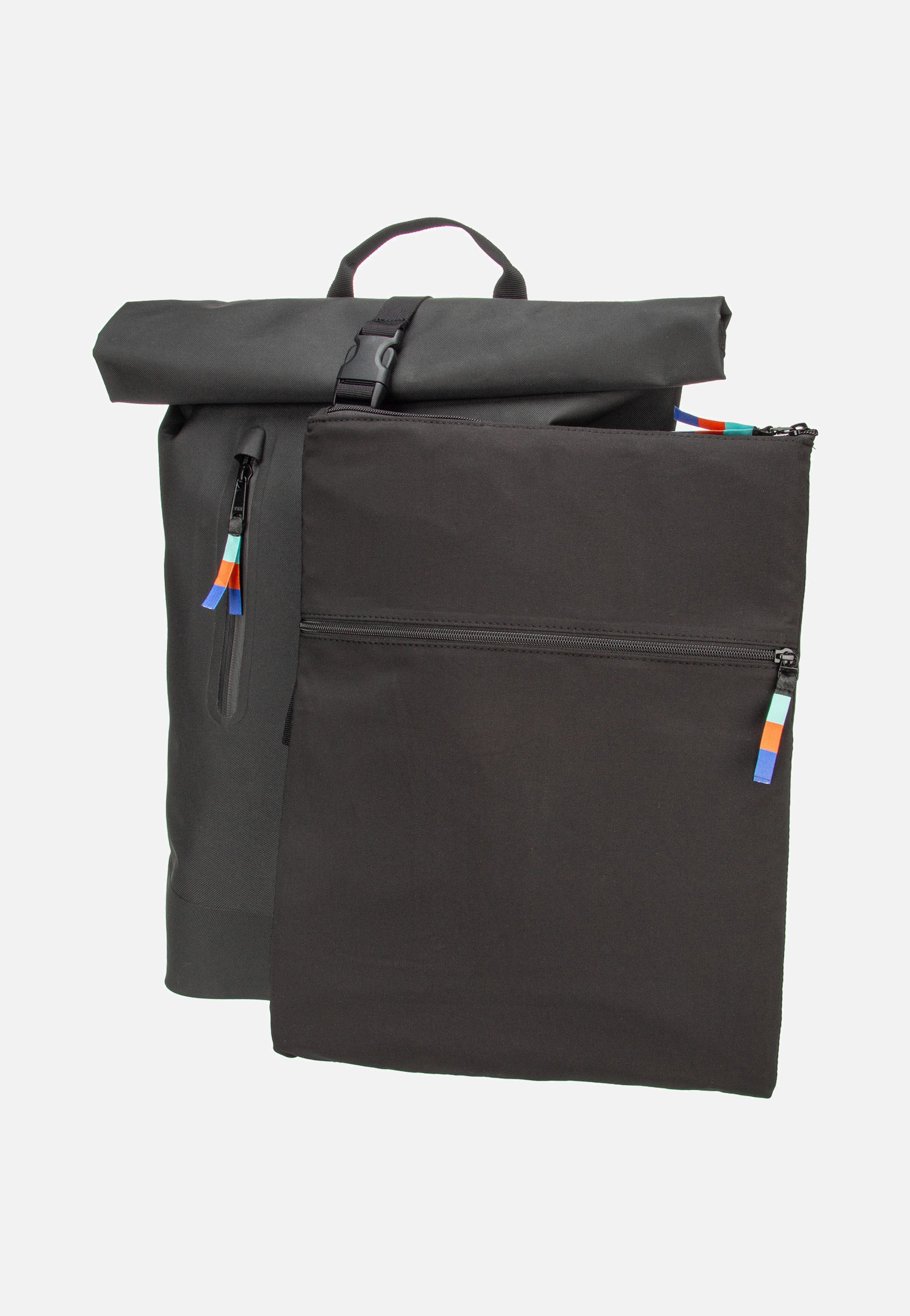 GOT BAG - Rolltop Lite 2.0 Black - Rolltop Backpack | Neutral-Image