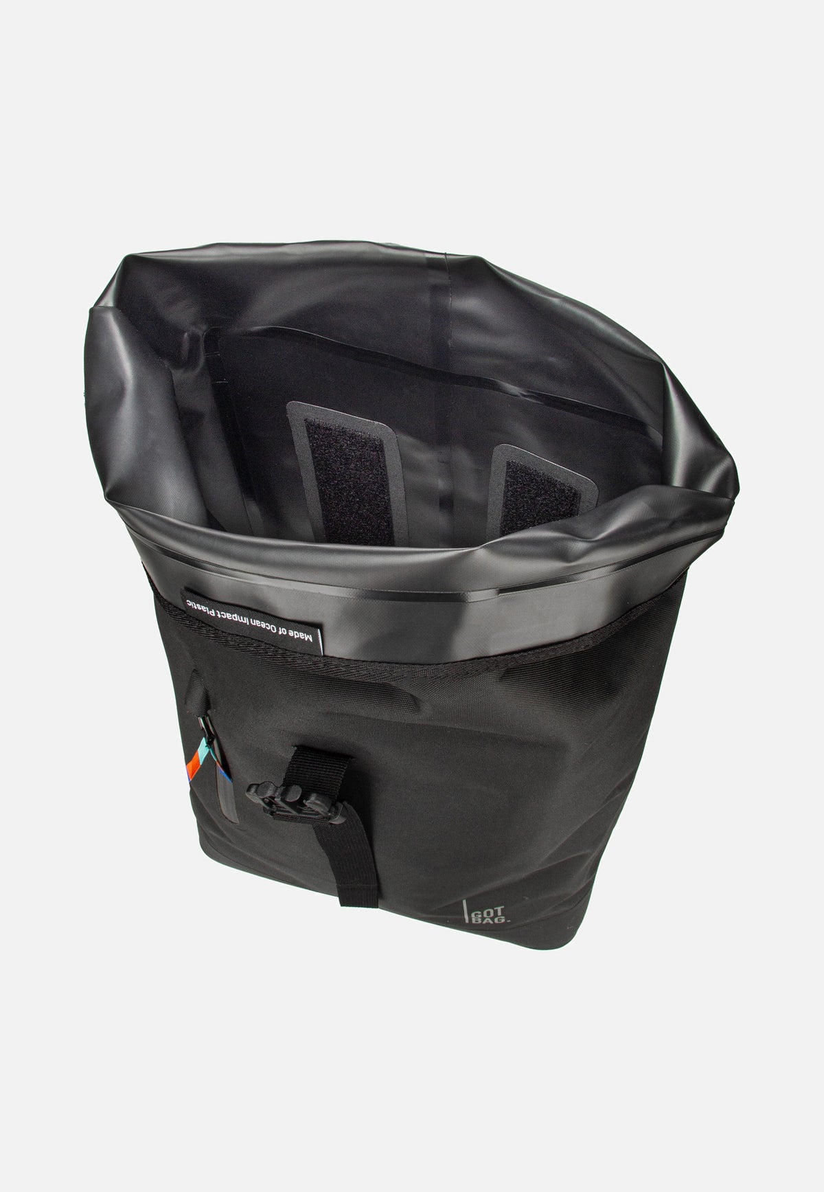 GOT BAG Rolltop Lite 2.0 Black Rolltop Backpack