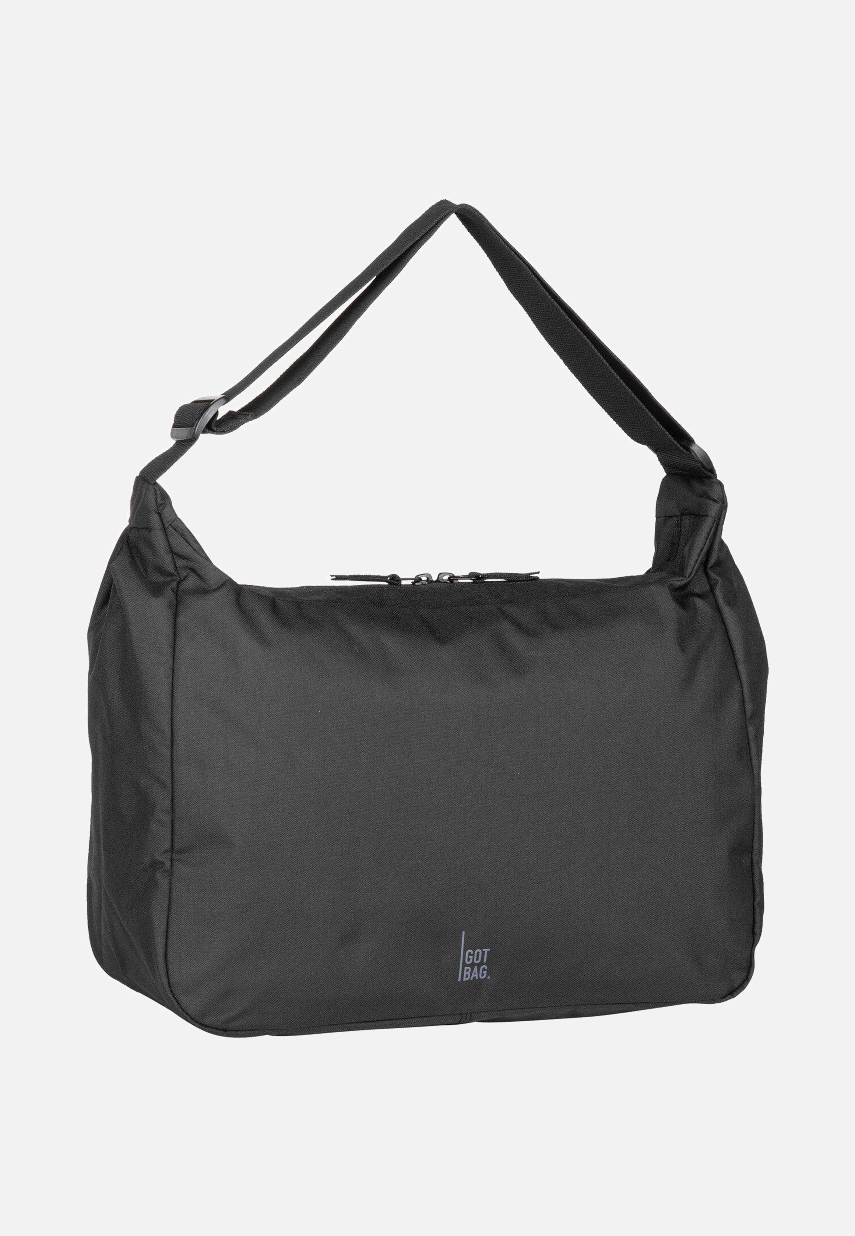 GOT BAG Square Bag Large Monochrome Black Shoulder Bag