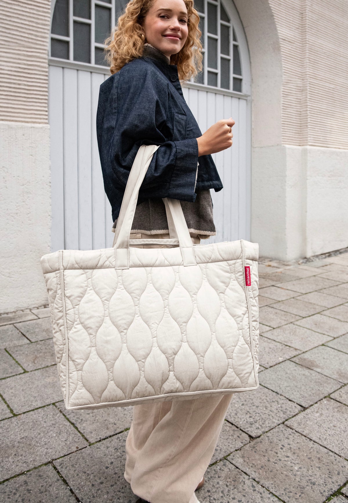 reisenthel Softshopper Puffer Stone Acquirente