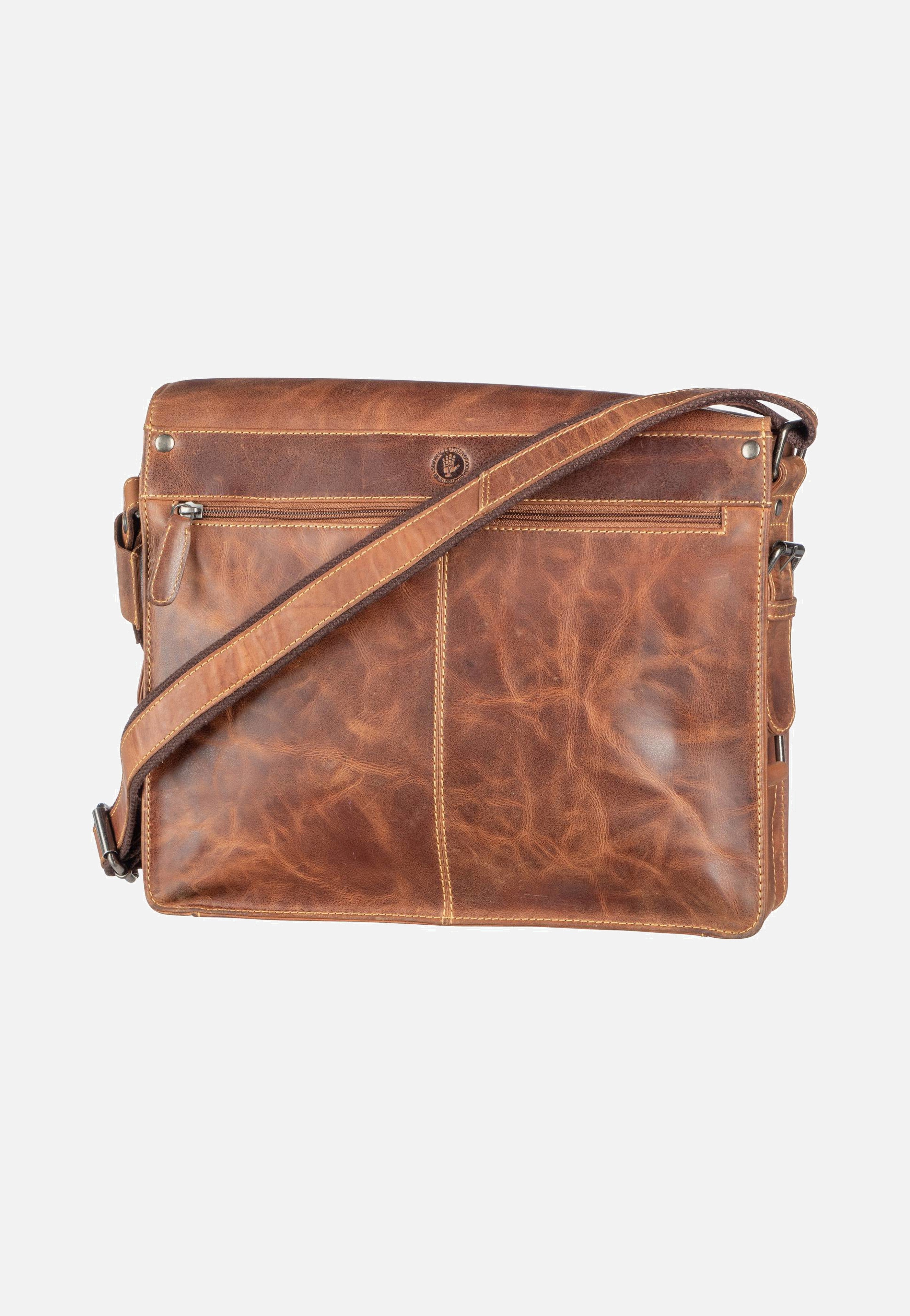 Greenburry - Cafe Racer 0833 Antikbraun - Messenger Bag | Men-Image